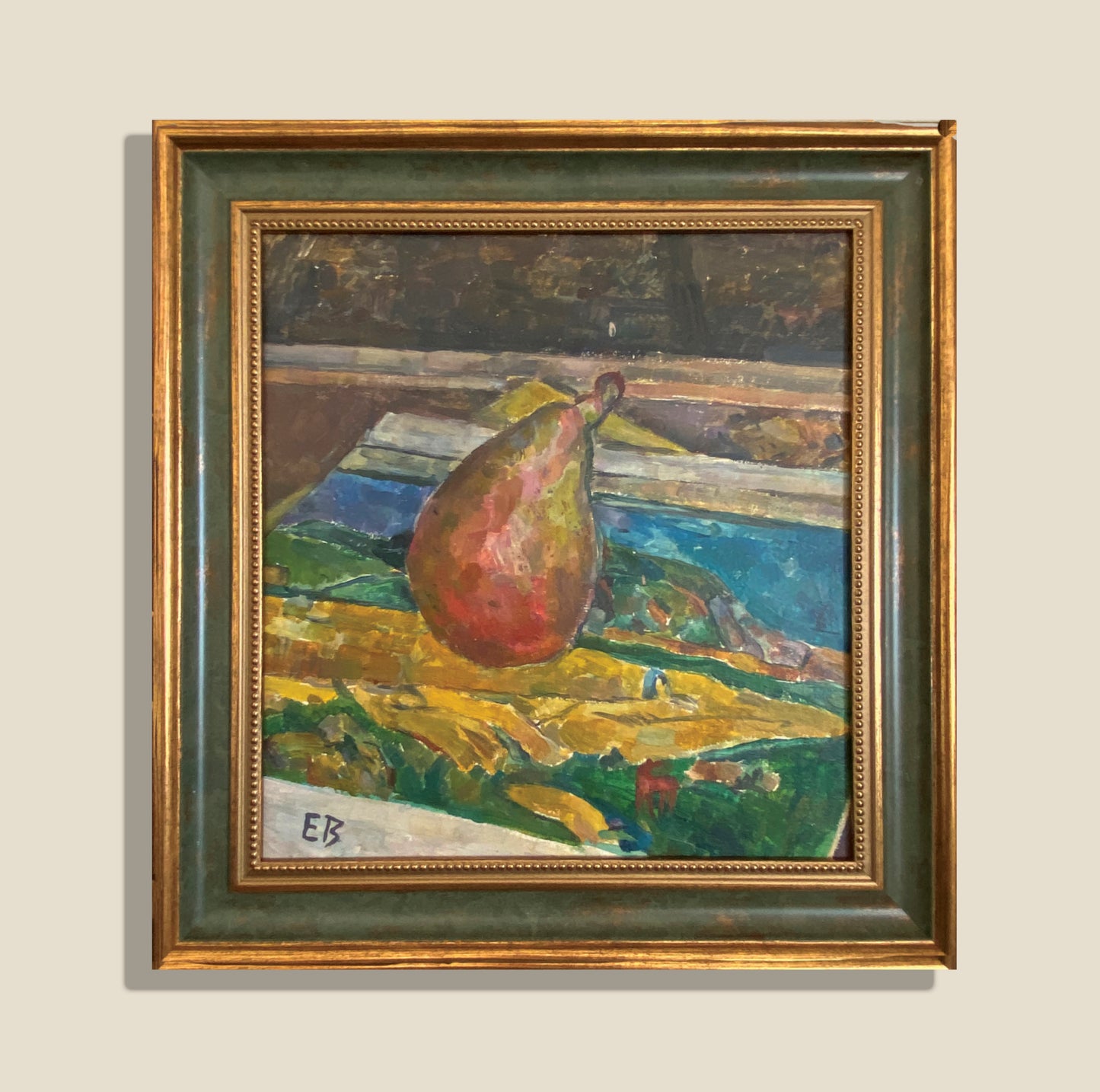 Still Life with Pear. Approximately 1970s.