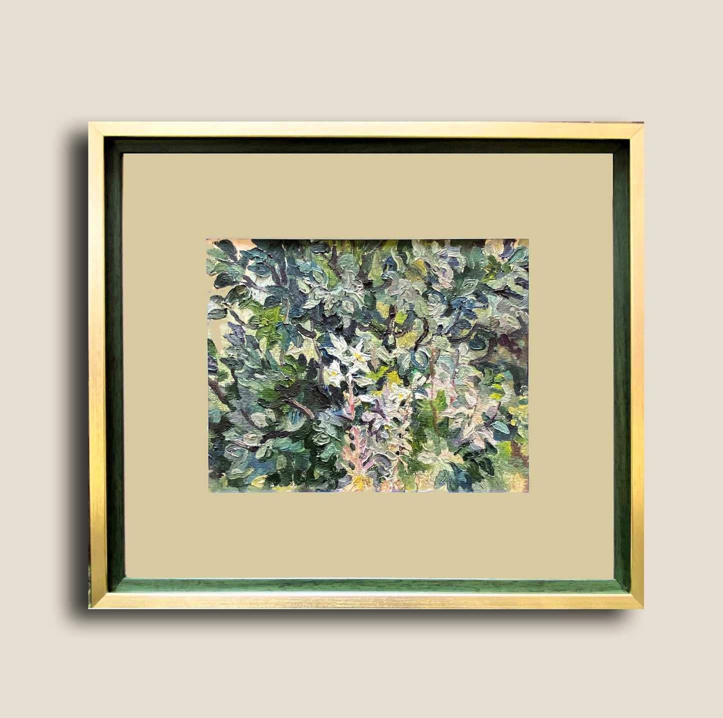 Lilies in the Garden. 1976.