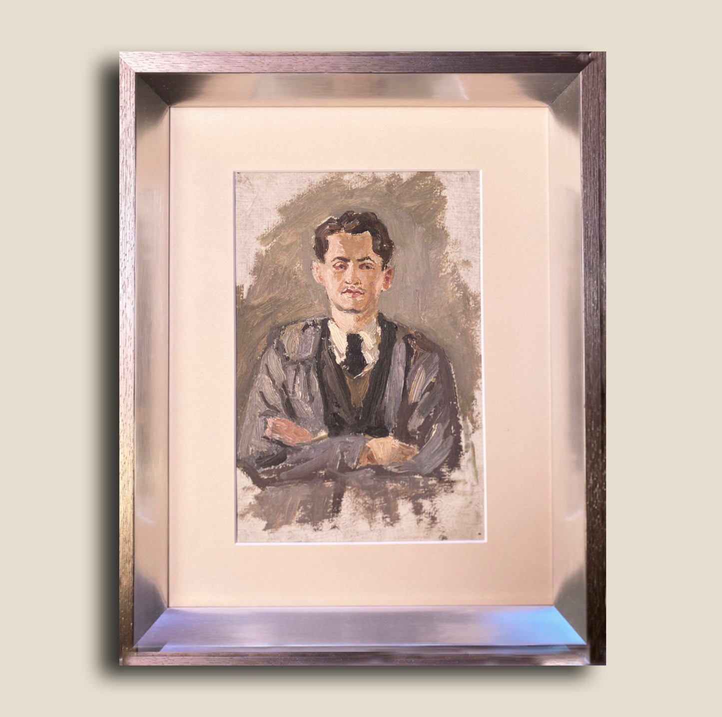 Male portrait. Circa 1970s.