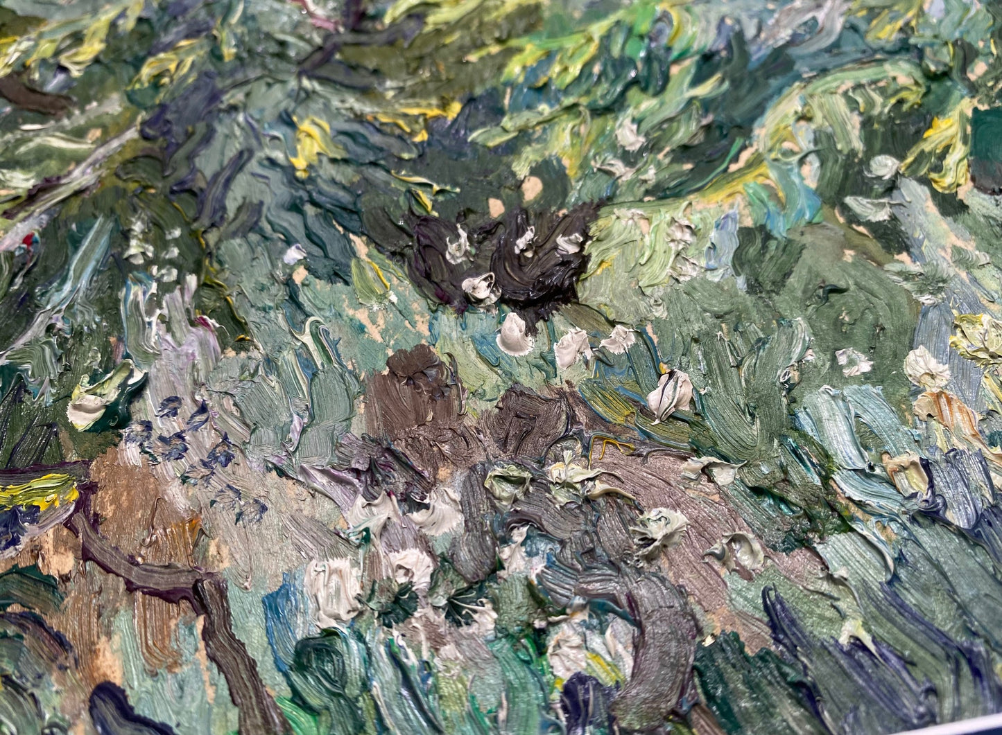 Landschaft Üppiger Sommerwald. 1980s.