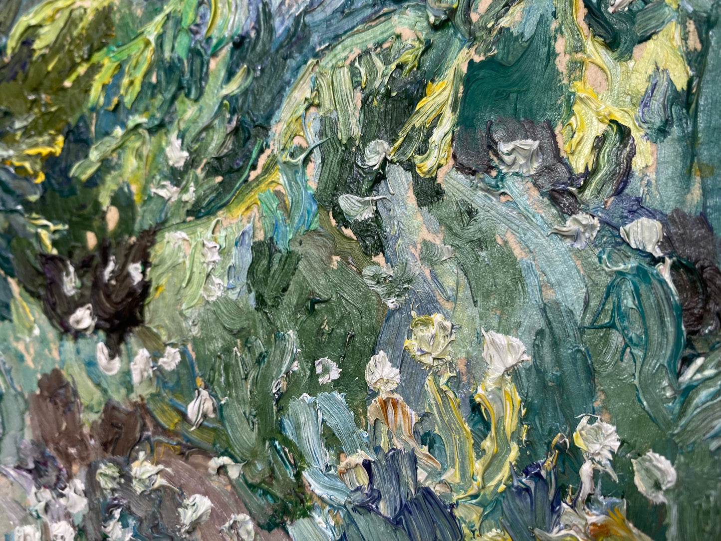 Landschaft Üppiger Sommerwald. 1980s.