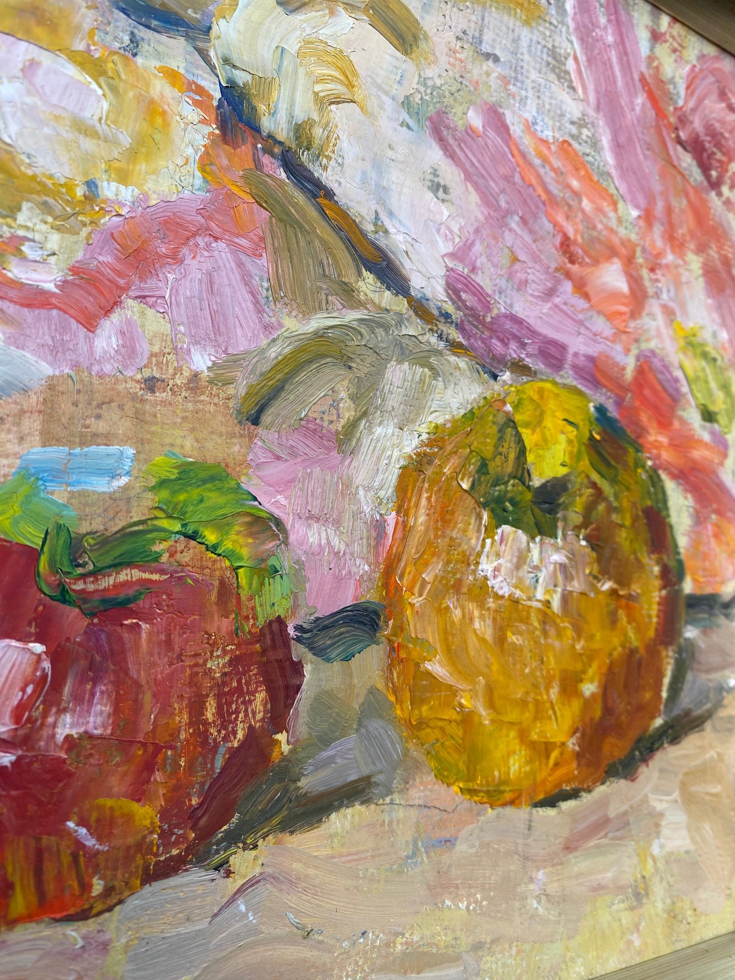 Tomatoes still life. Circa 1980s.