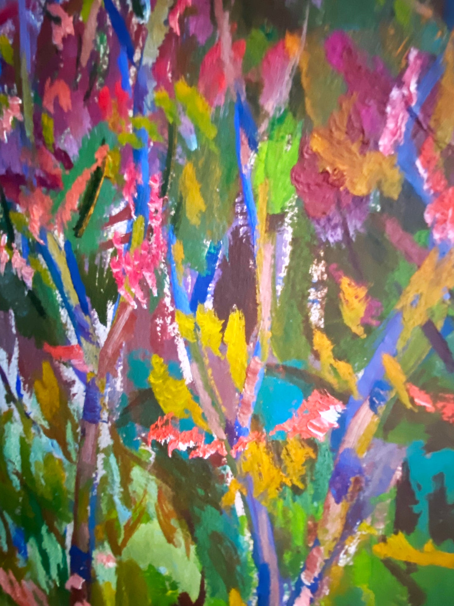 Frühlingslandschaft. 1970s.