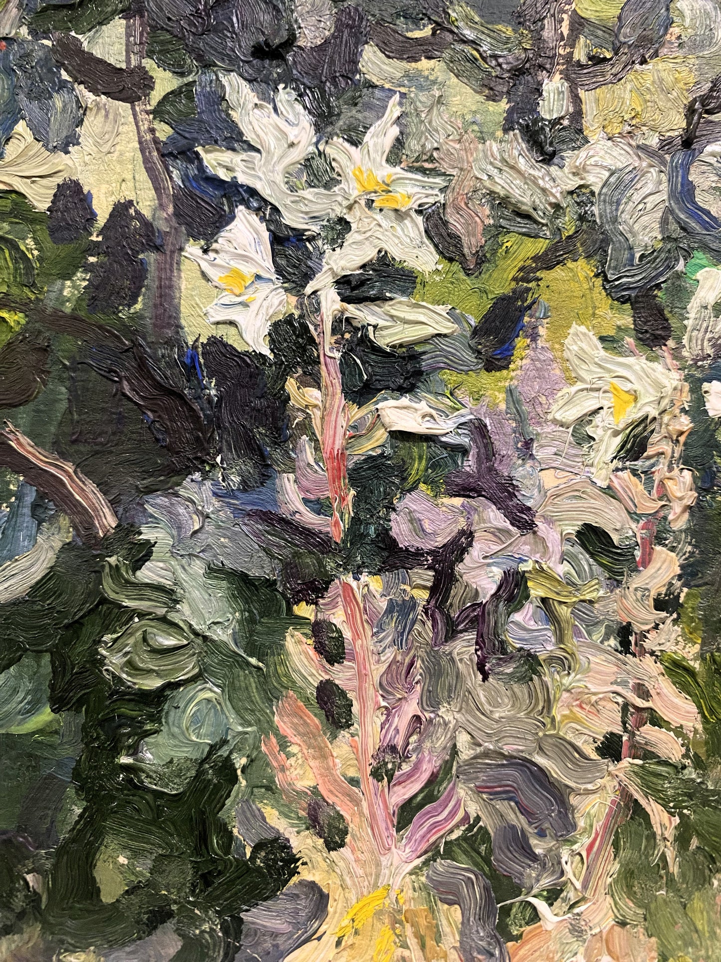 Lilies in the Garden. 1976.
