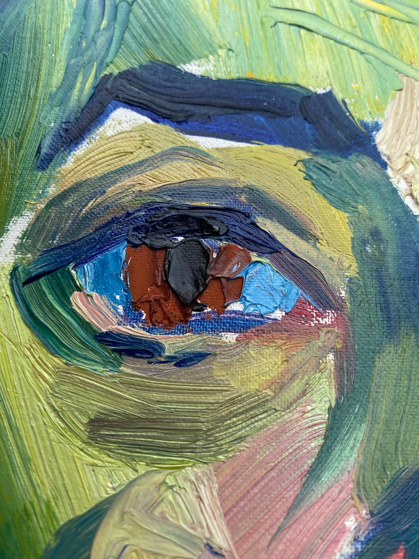 Männliches Porträt. 1976.