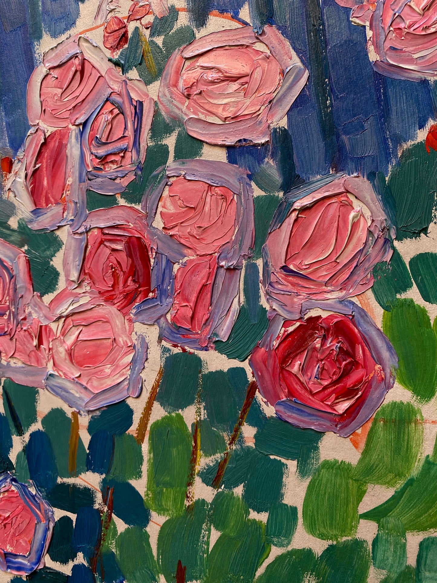 Roses in the Garden. 1977.