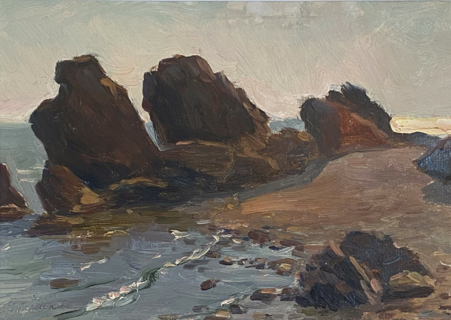 Sea with Stones. 1953.