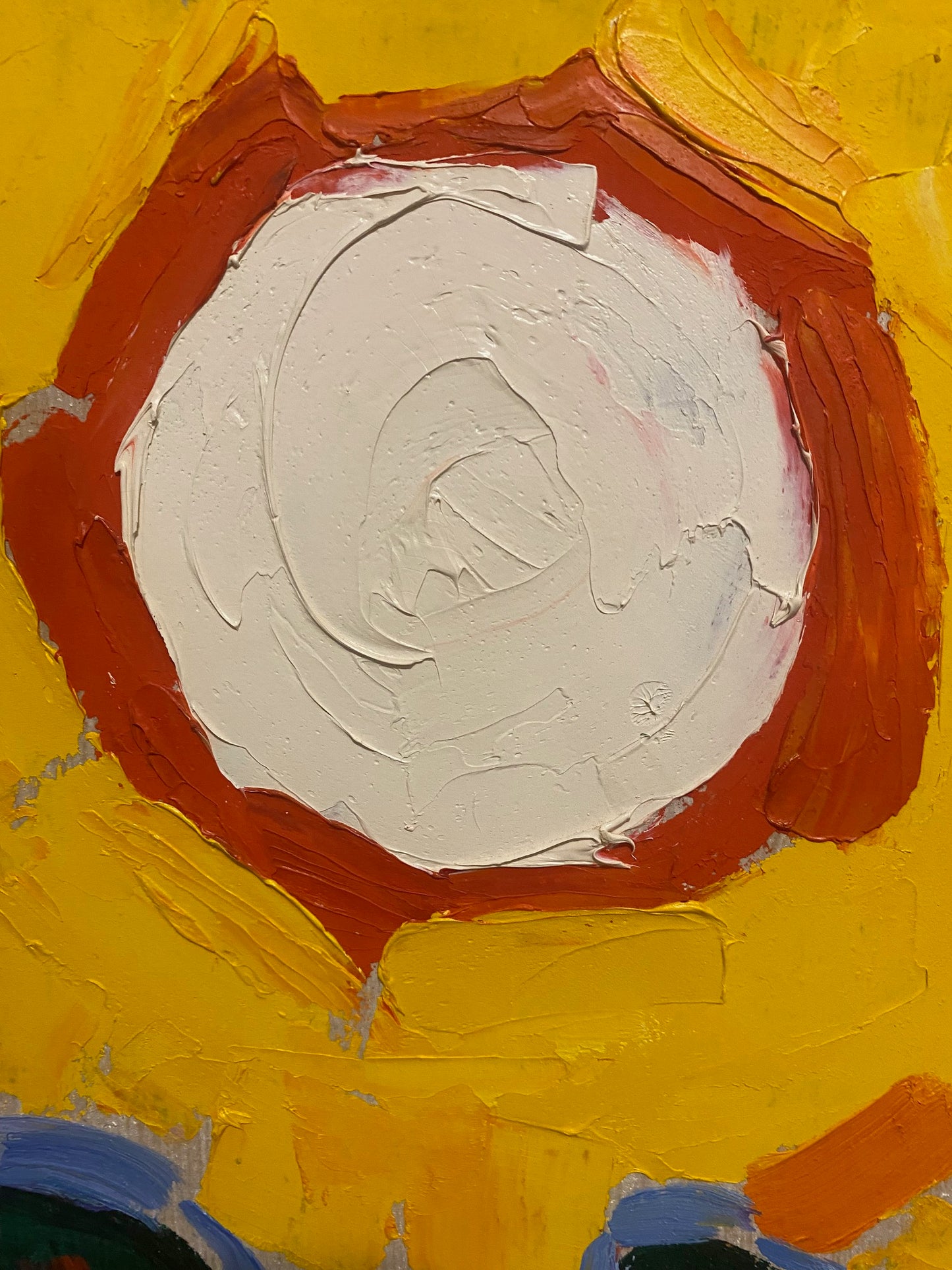 Landschaft hell die Sonne. 1968.