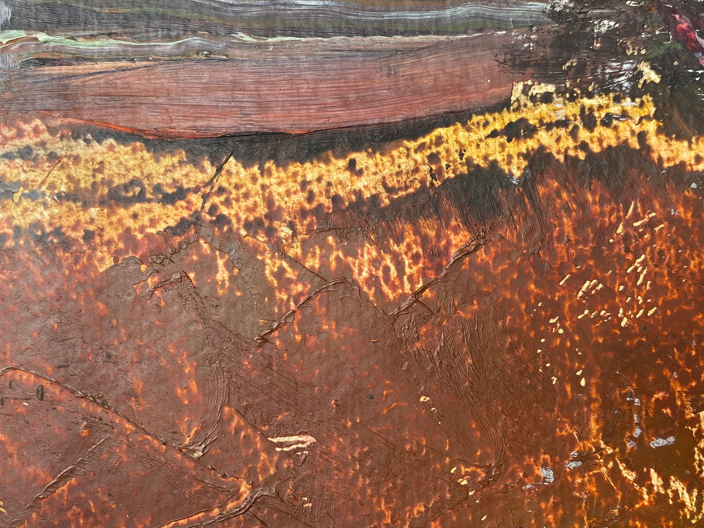 Landschaft der St.-Nikolaus-Holzkirche. 1966.