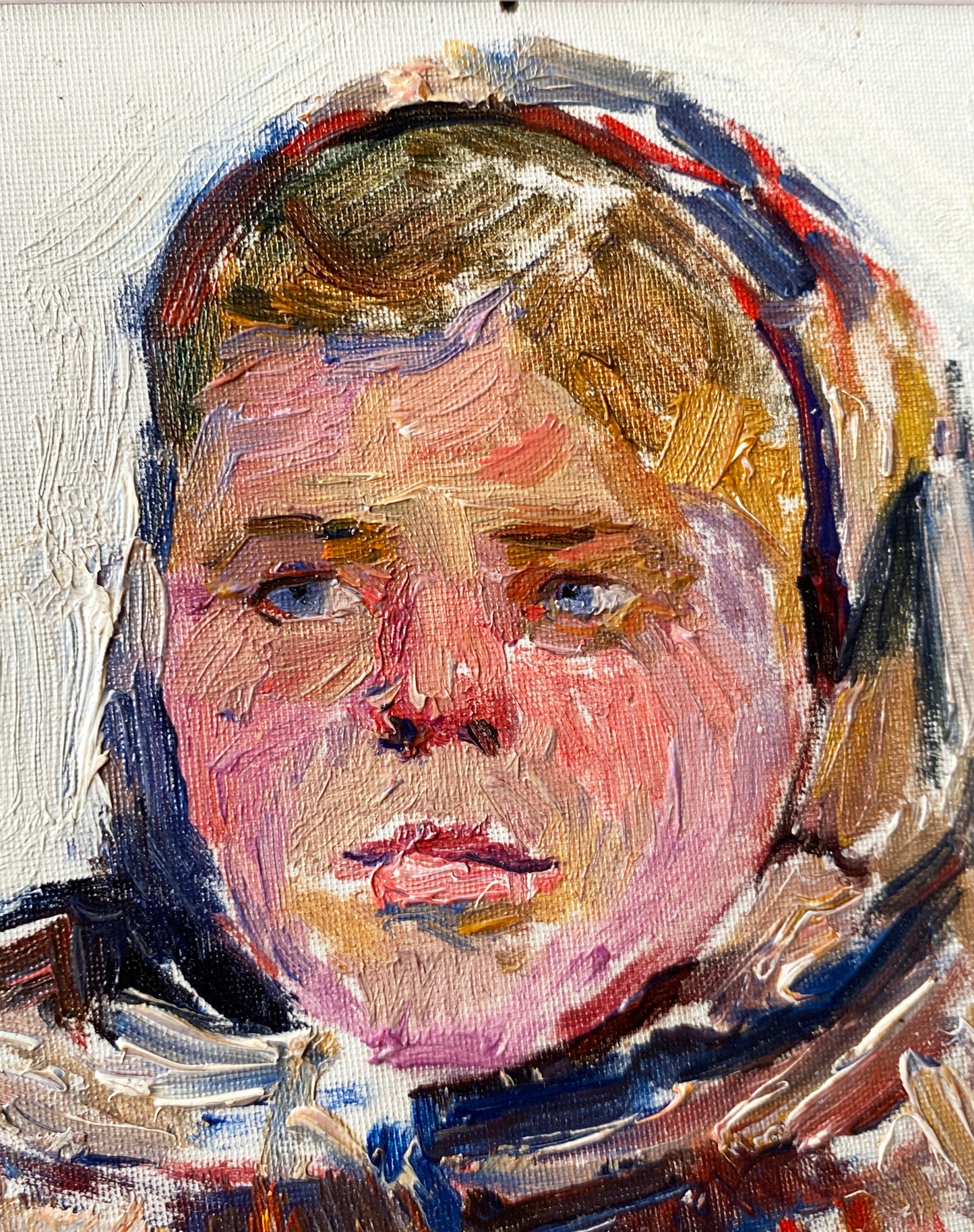 Girl in a Headscarf. Approximately 1970s