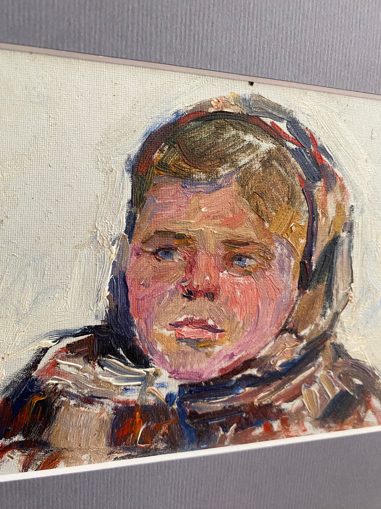 Girl in a Headscarf. Approximately 1970s