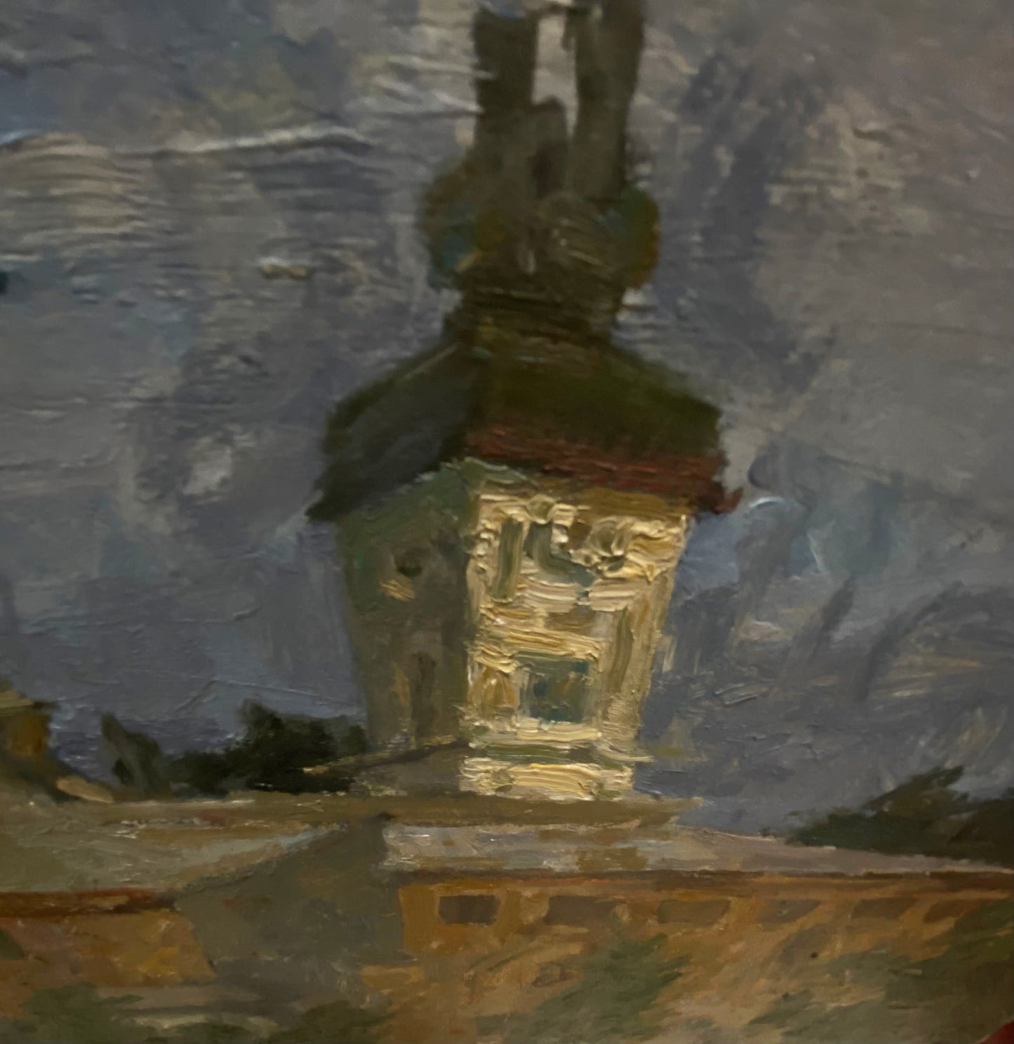 Landscape with the Carmelite Monastery of Berdychiv. 1973.