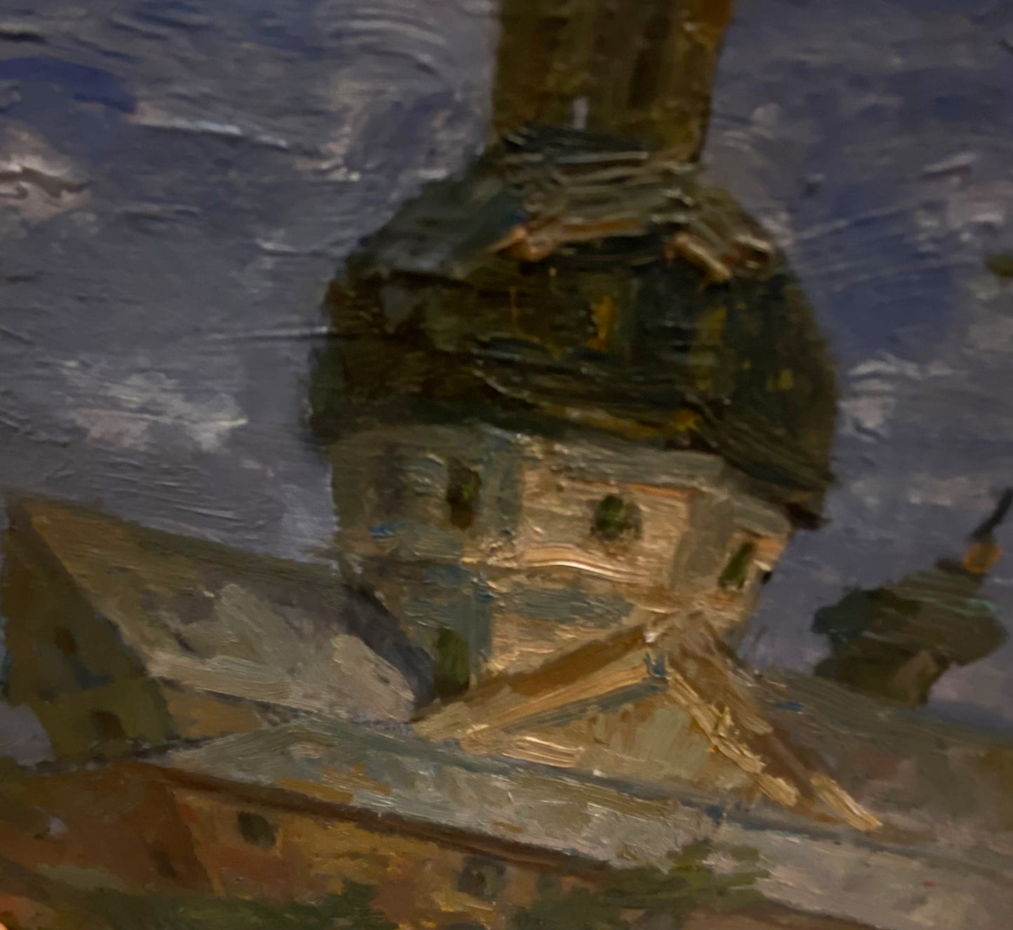 Landscape with the Carmelite Monastery of Berdychiv. 1973.
