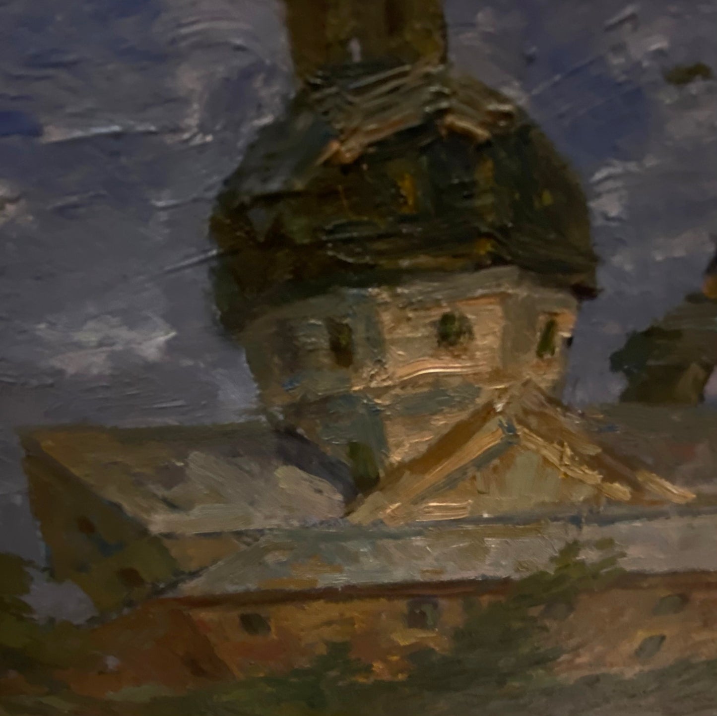 Landscape with the Carmelite Monastery of Berdychiv. 1973.