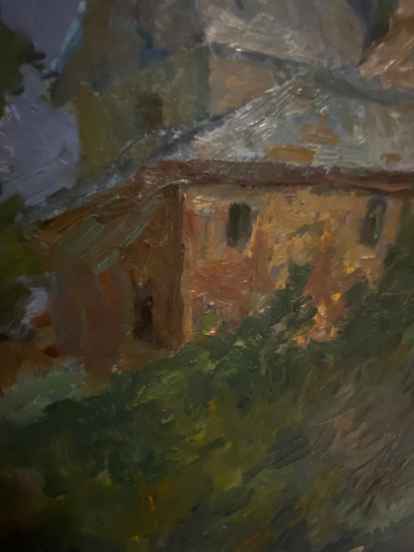 Landscape with the Carmelite Monastery of Berdychiv. 1973.