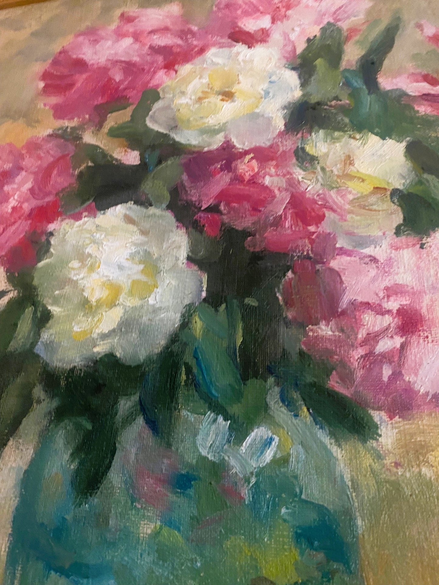 Peonies in a vase. 1998.