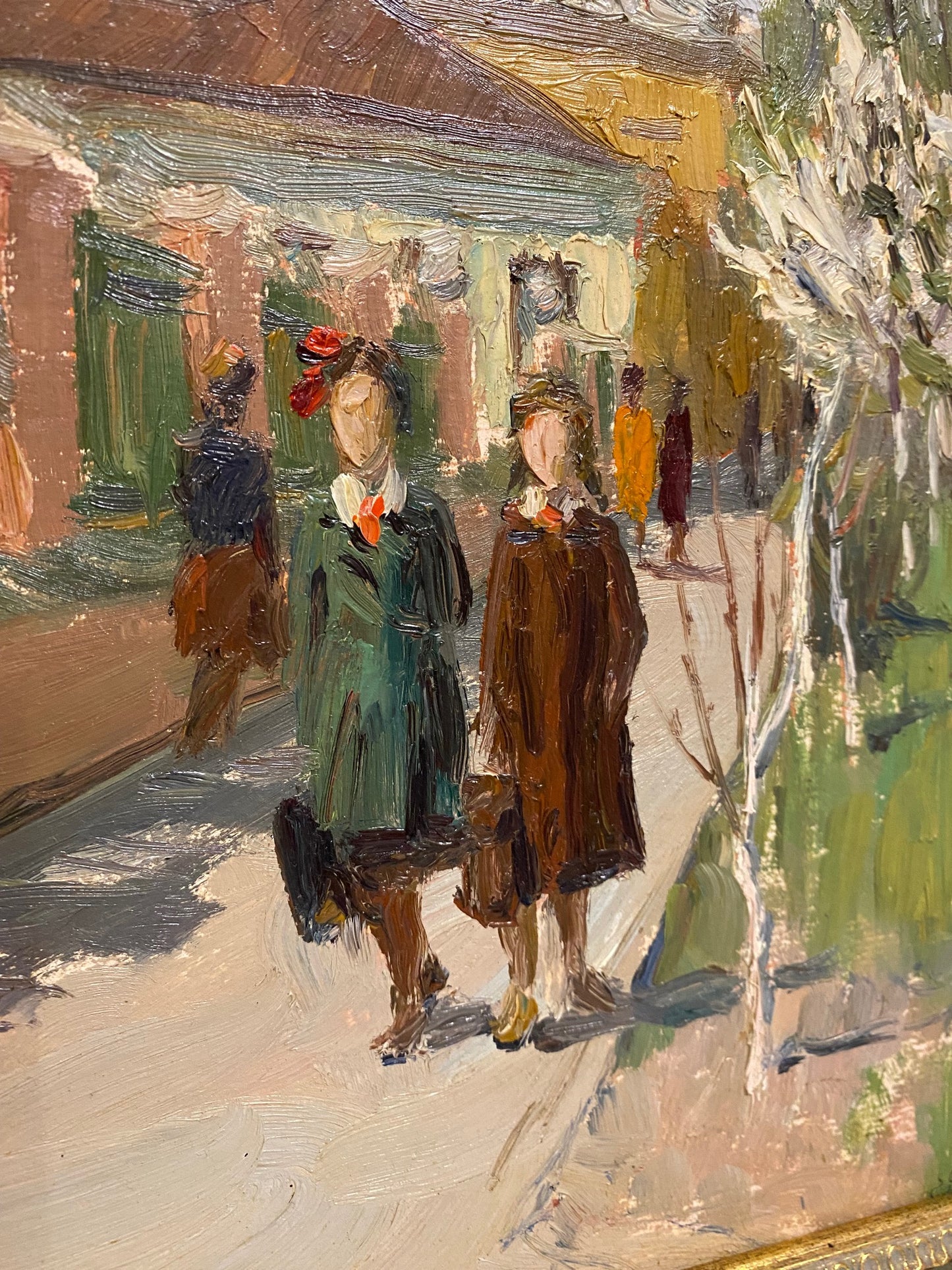 Schulmädchen als Pioniere nach der Schule. 1959.