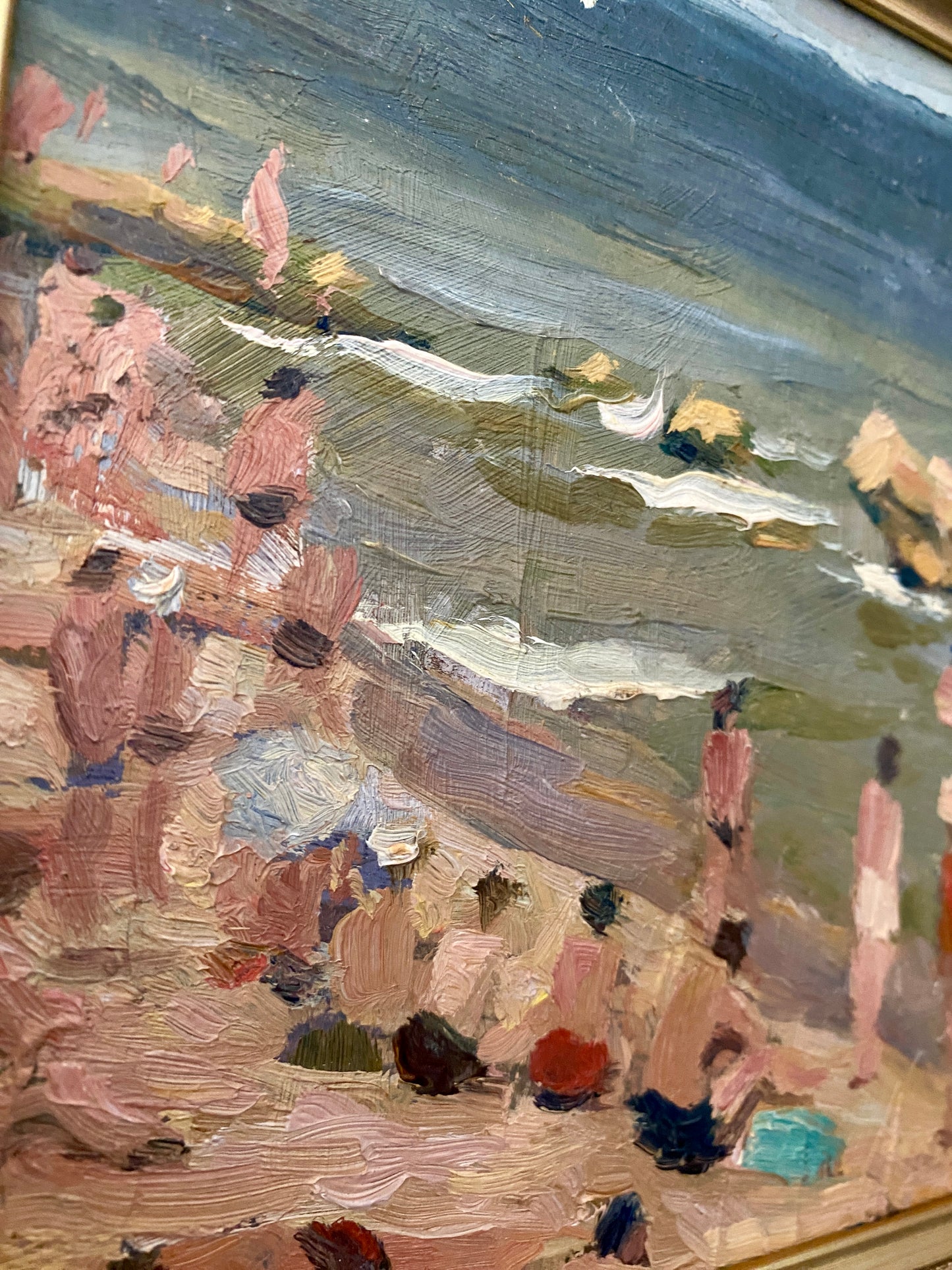 Odessa Beach Scene. 1950s.
