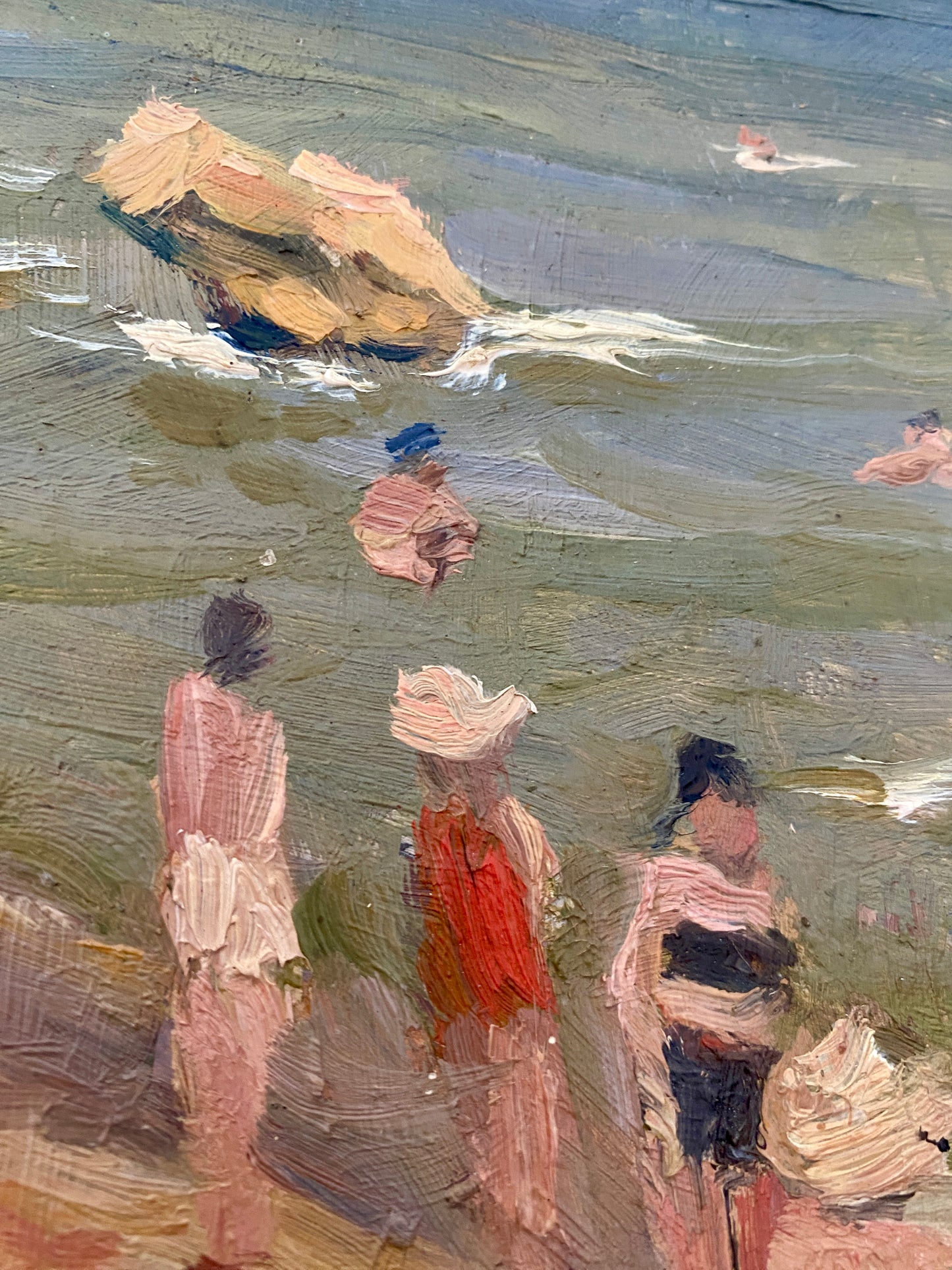 Odessa Beach Scene. 1950s.