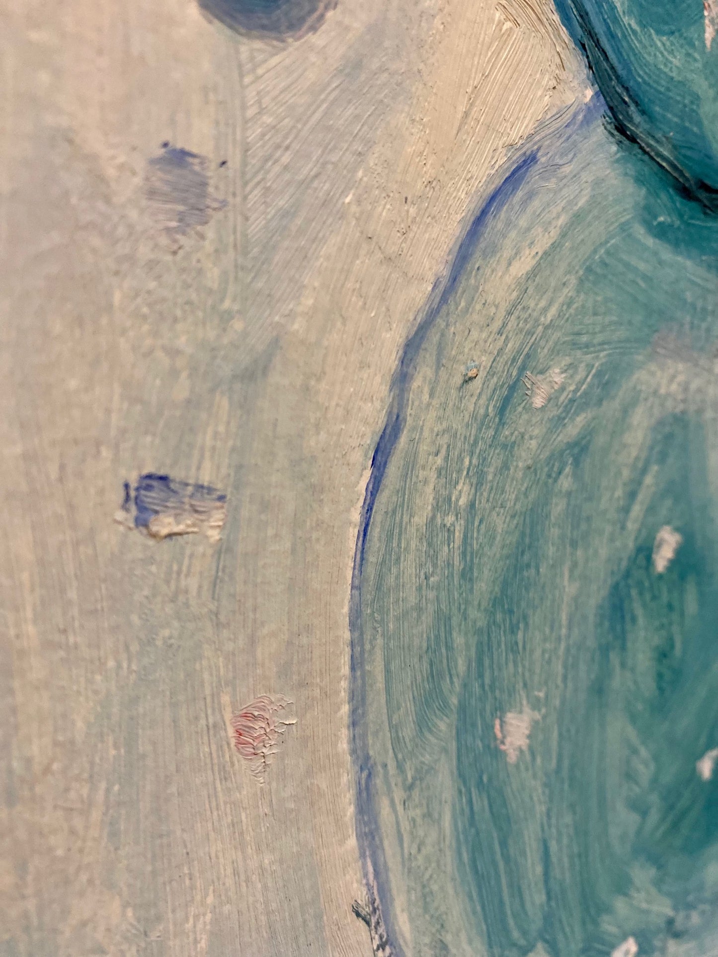 Fröhlicher Schneemann. 1987.