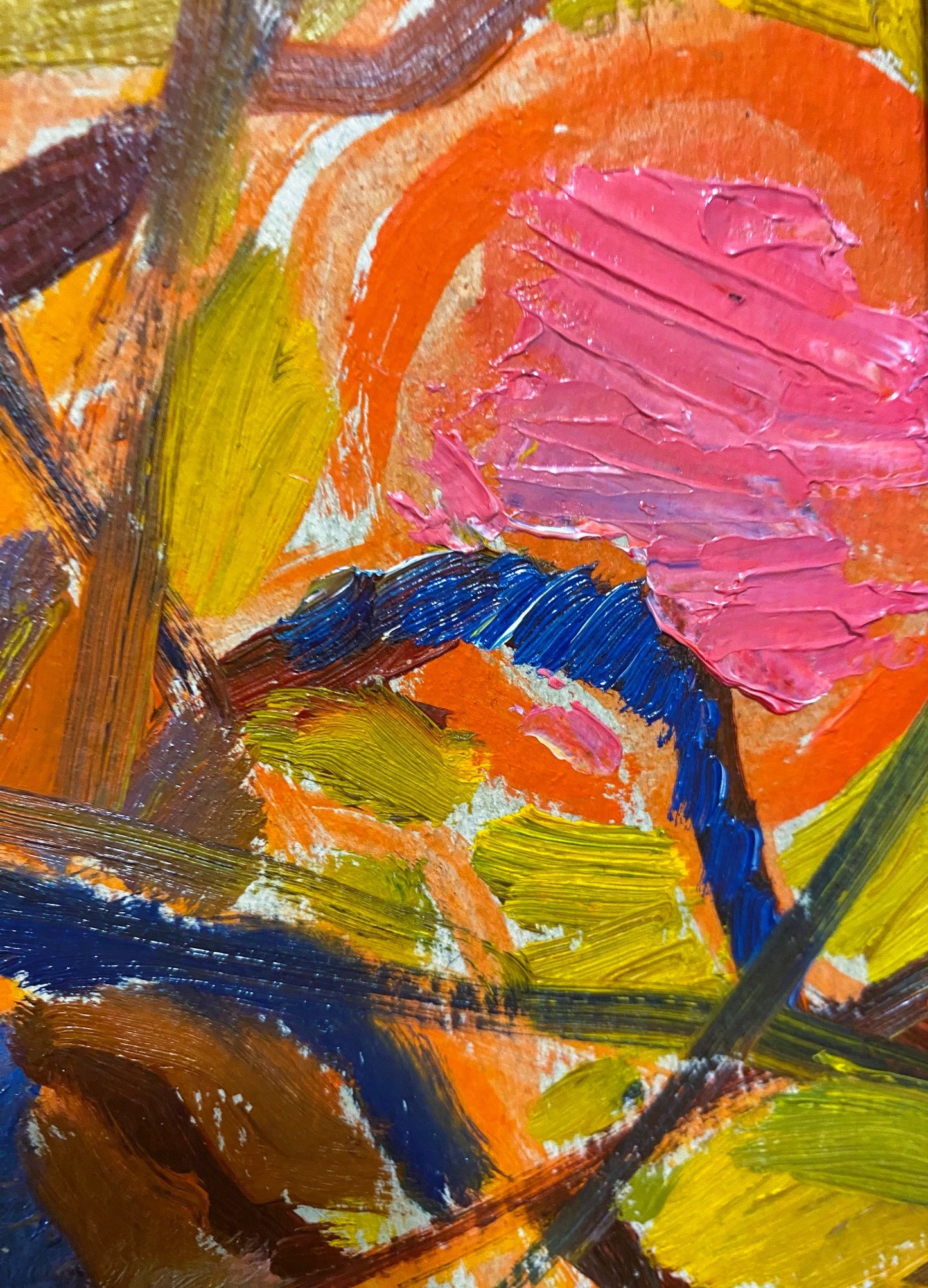 Landscape sun in the branches. 1976.