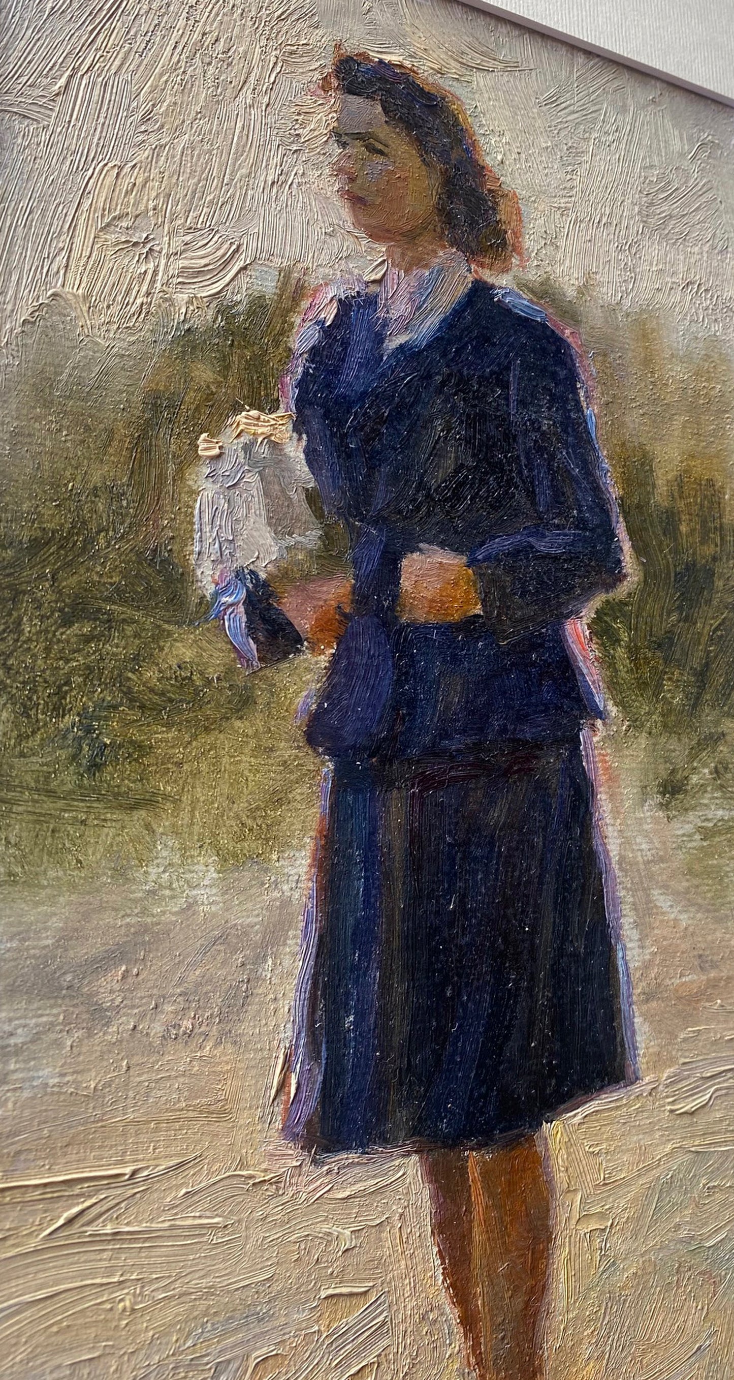 Portrait of a teacher. 1952.