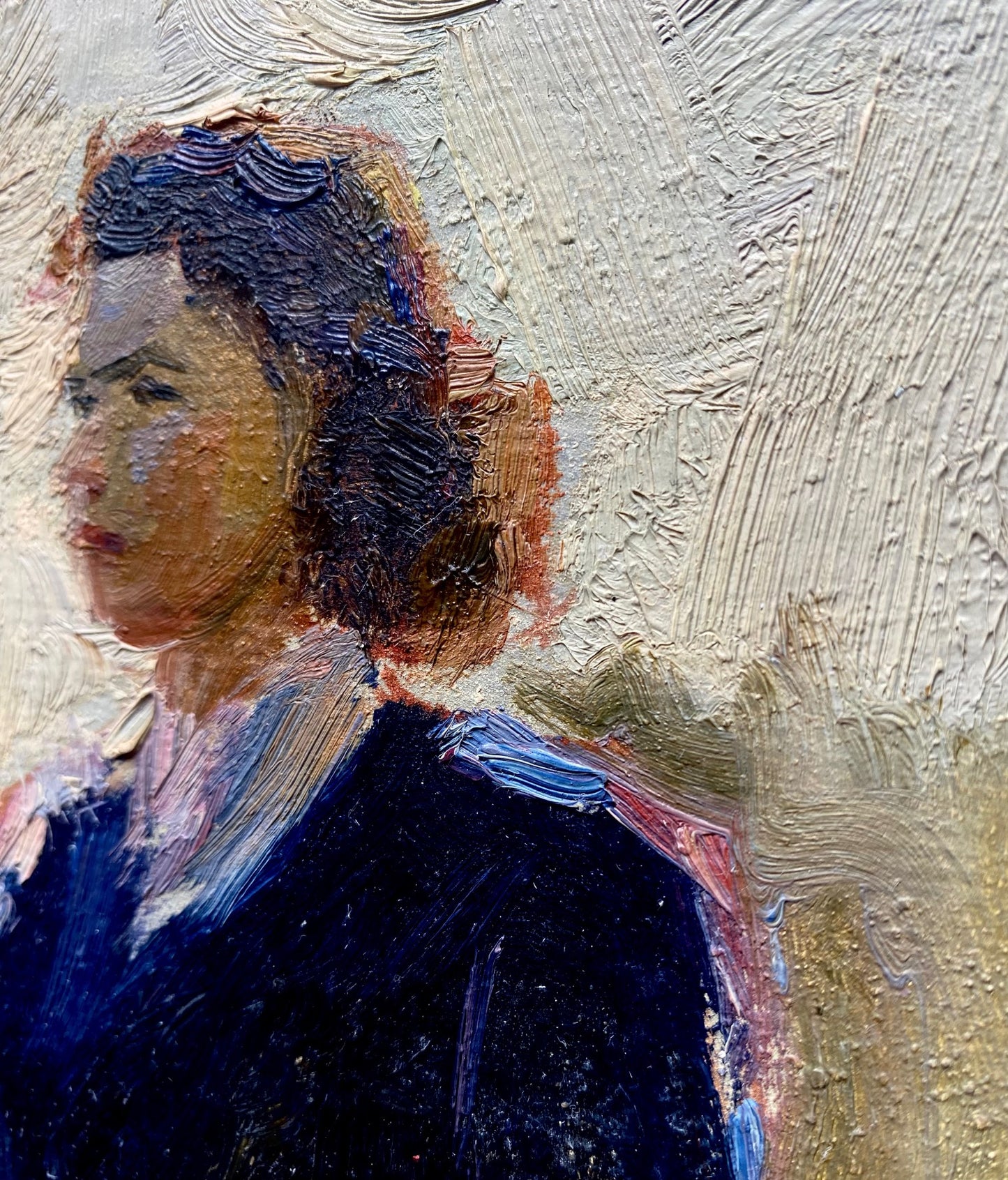 Portrait of a teacher. 1952.