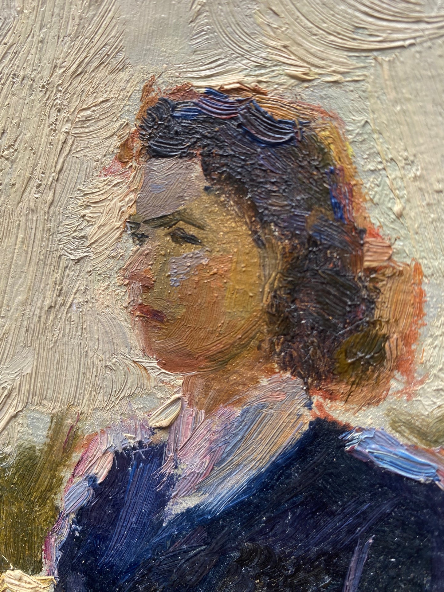 Portrait of a teacher. 1952.
