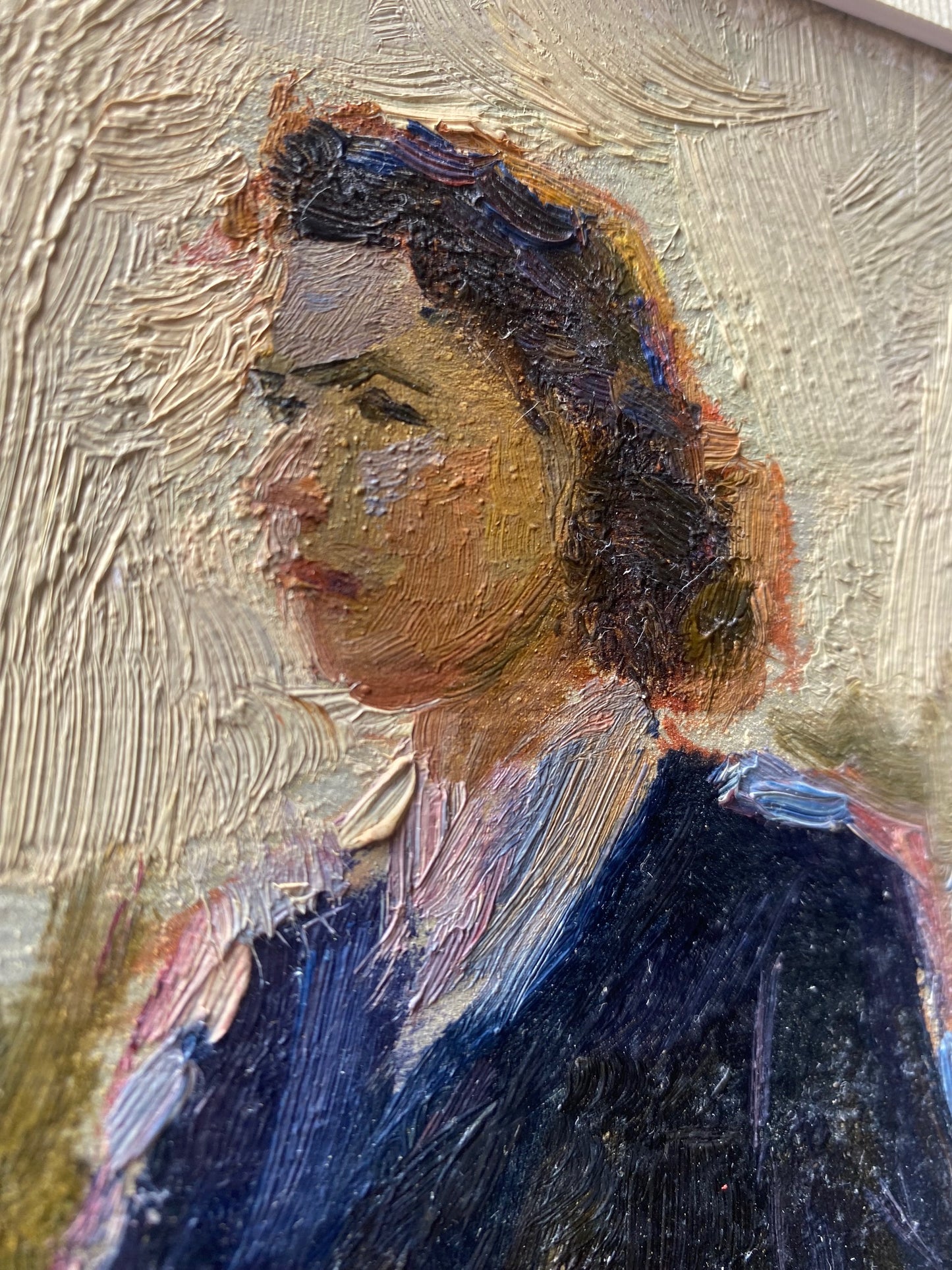 Portrait of a teacher. 1952.