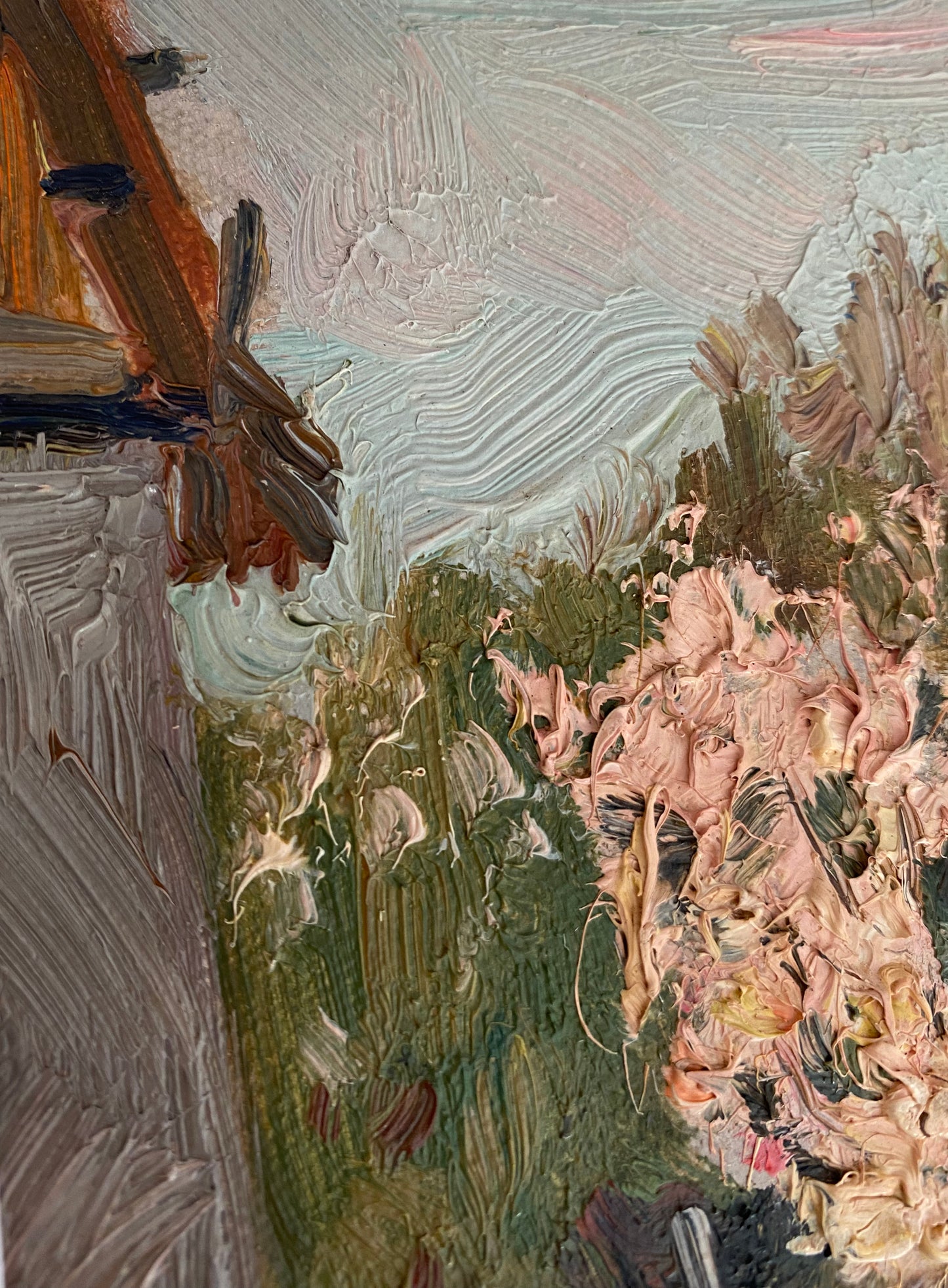 Frühlingsgarten-Landschaft. 1955.