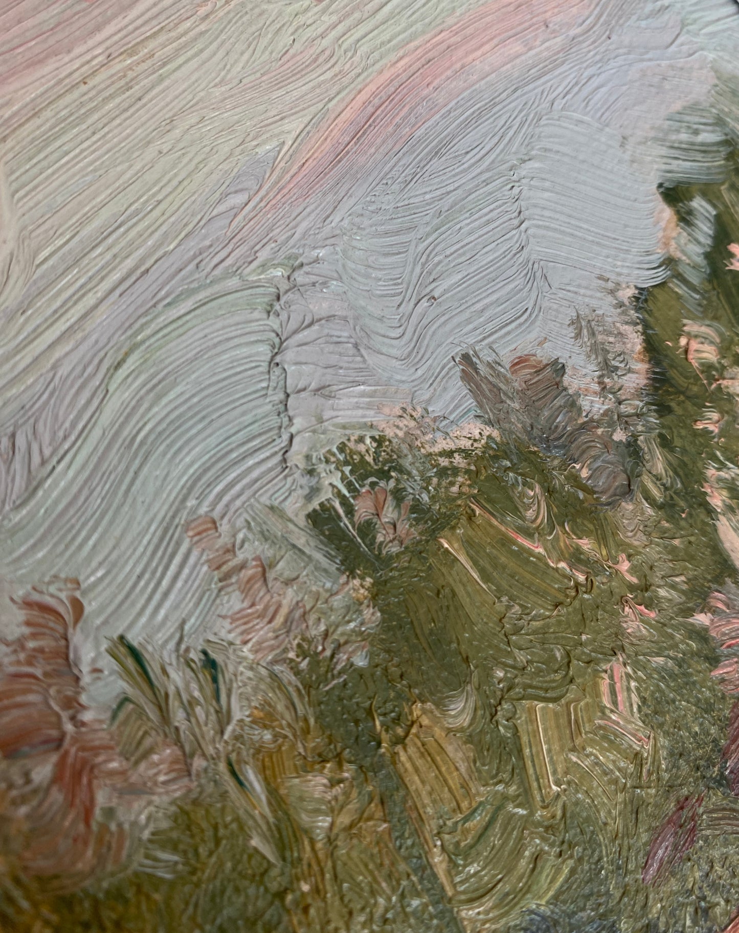 Frühlingsgarten-Landschaft. 1955.