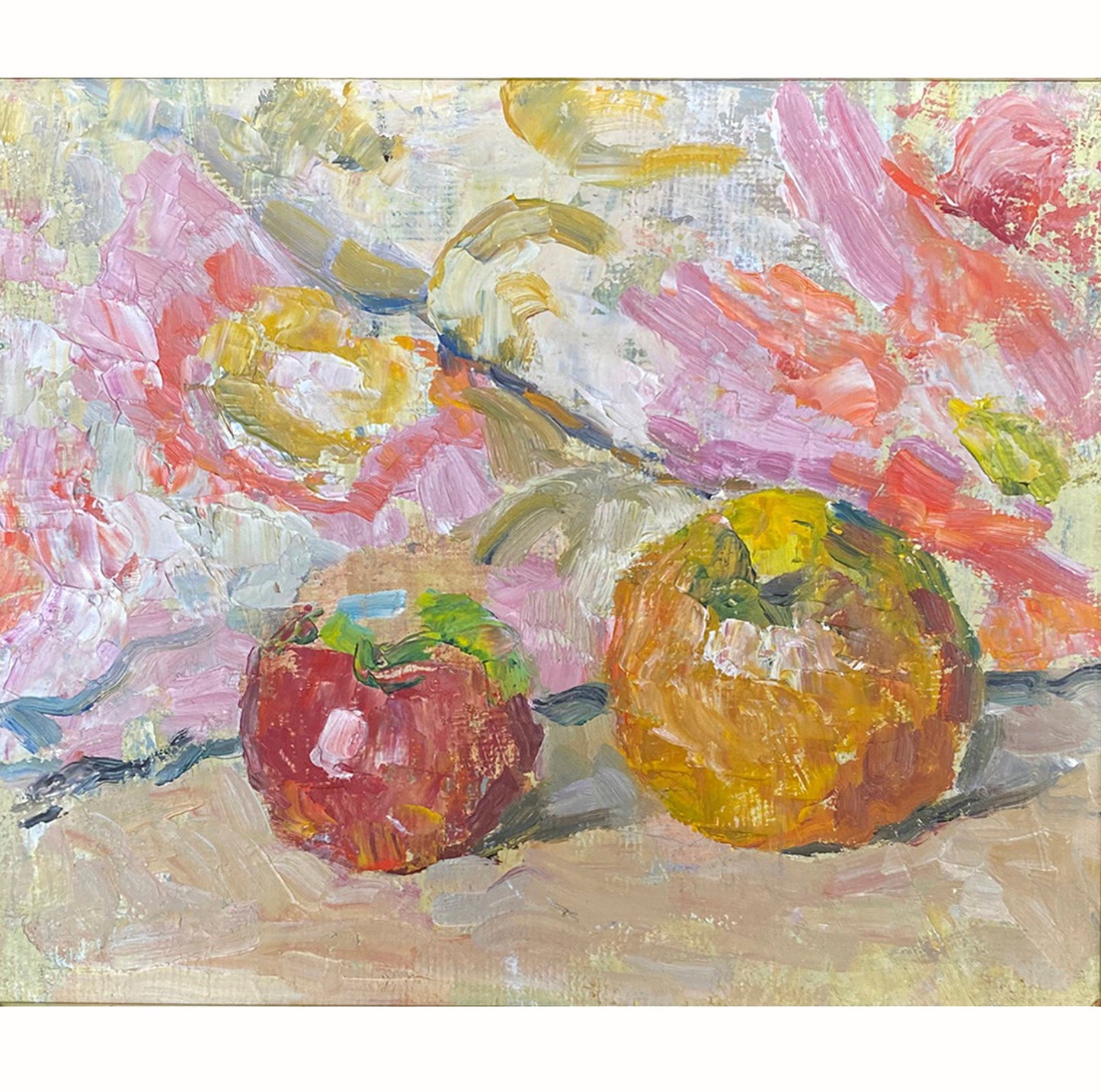 Tomatoes still life. Circa 1980s.