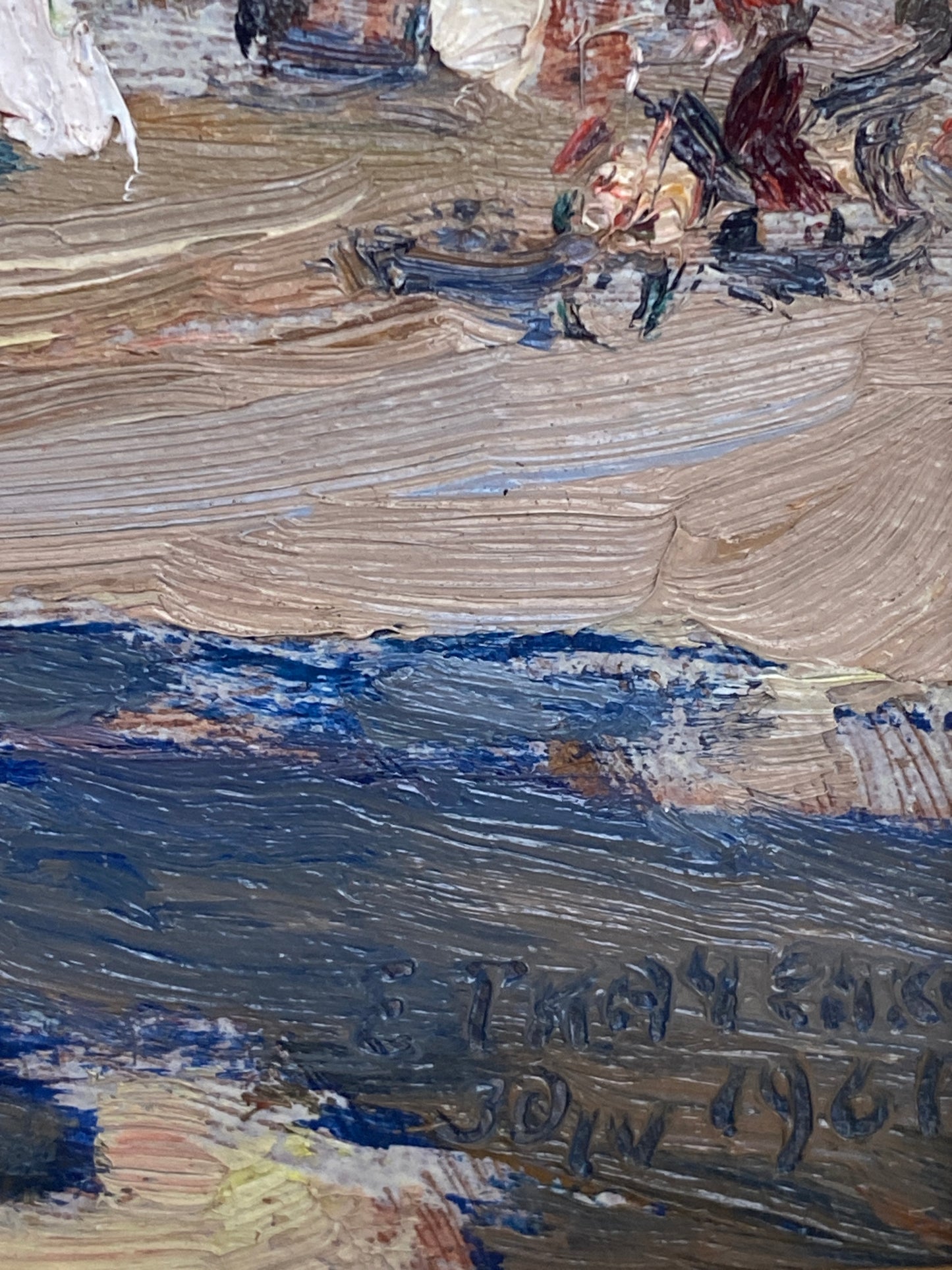 Frühling in der Stadt. 1961.