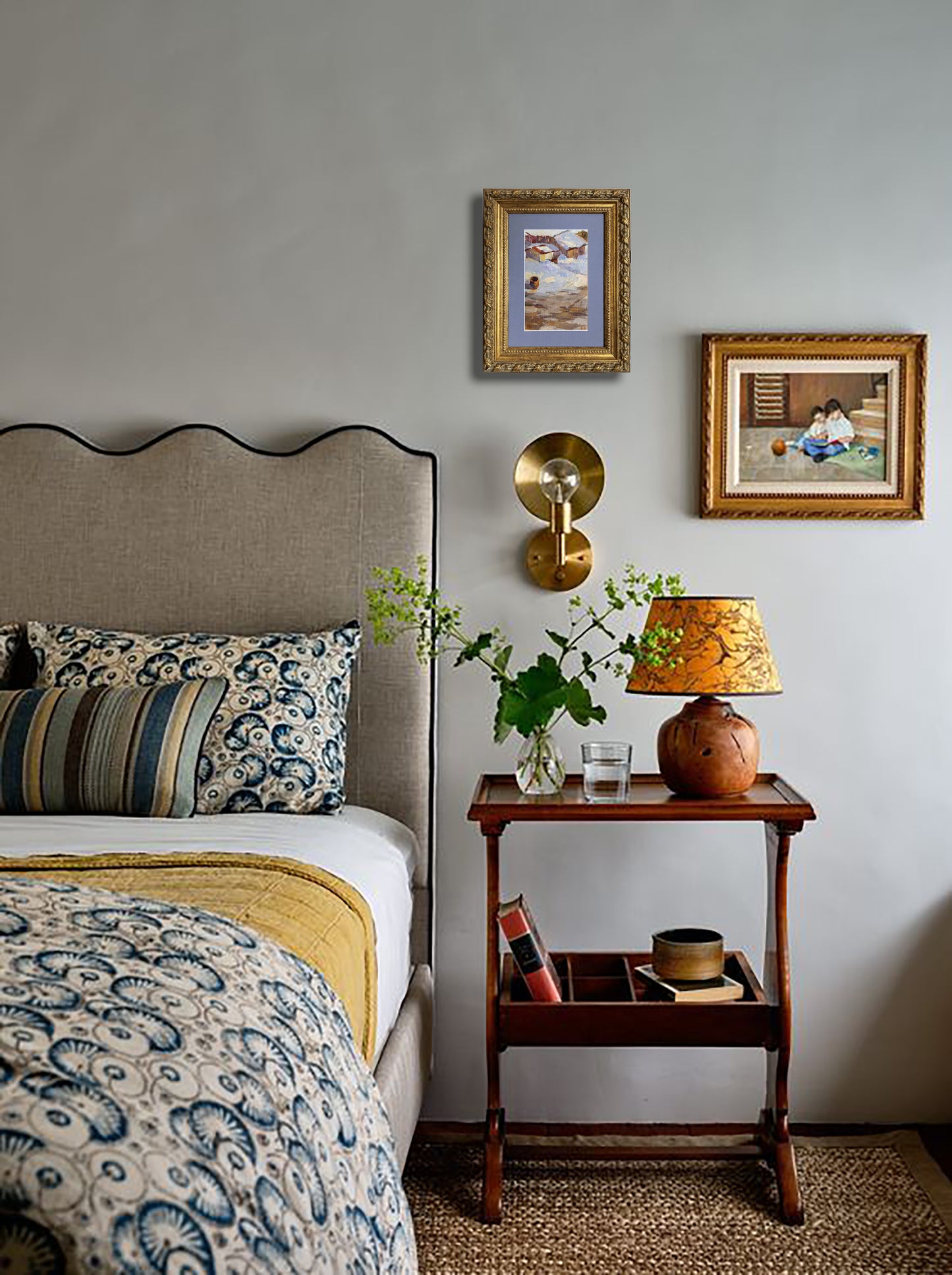 Winterhof. 1970er Jahre.