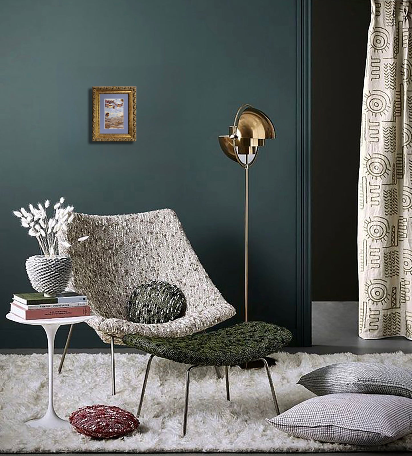 Winterhof. 1970er Jahre.