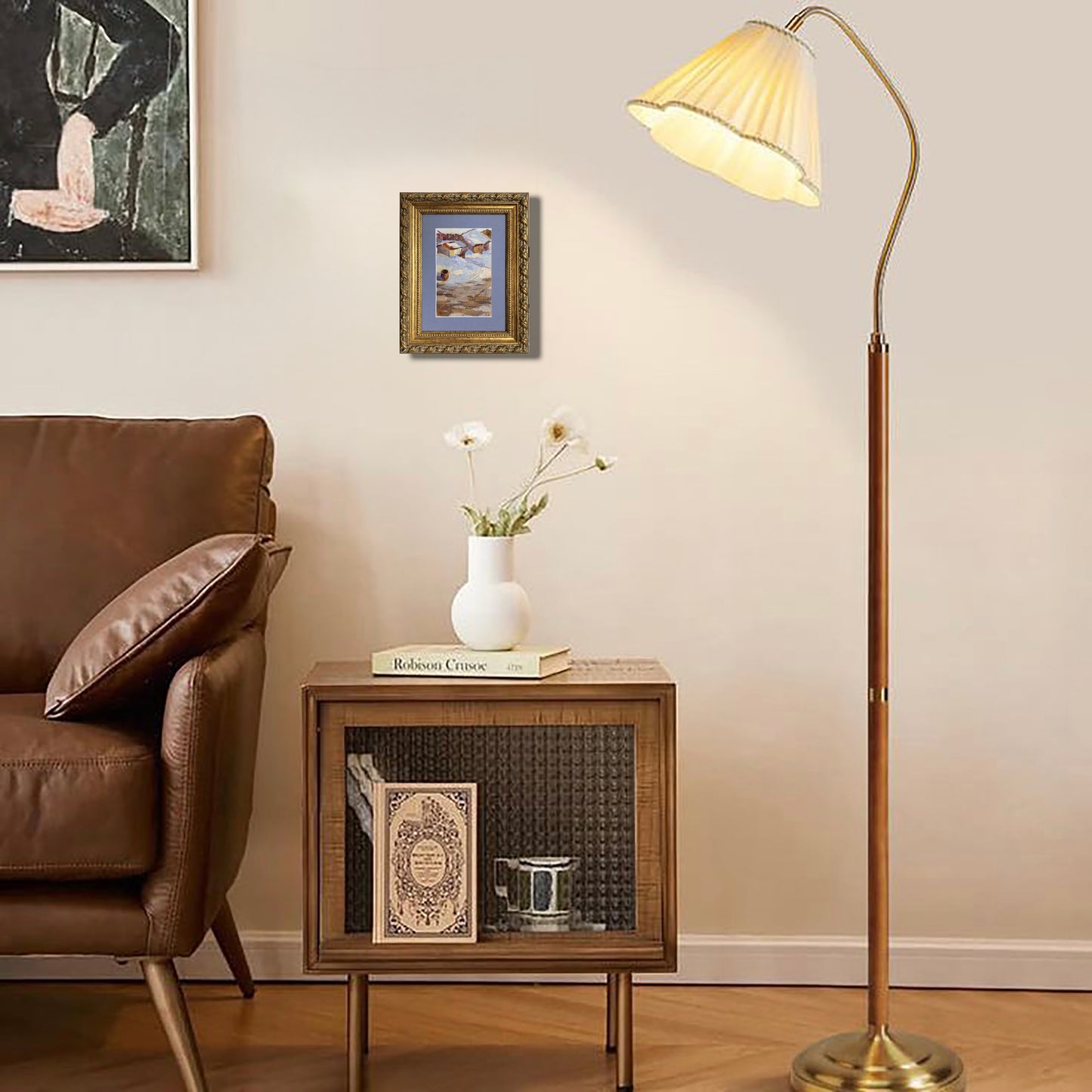 Winterhof. 1970er Jahre.