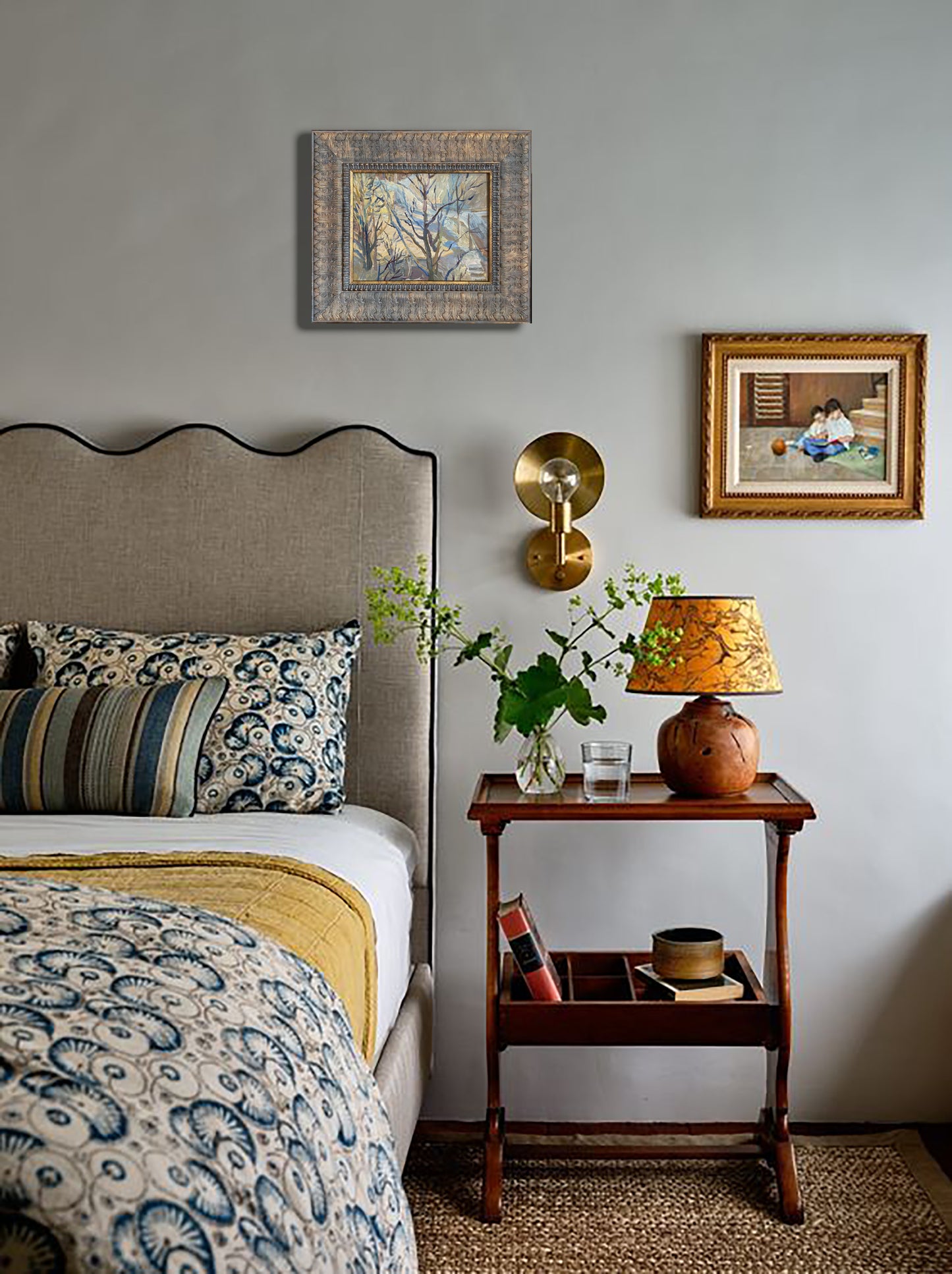 Winterweg. 1980er Jahre.