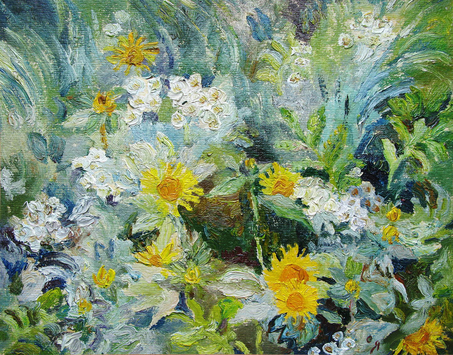 Wildblumen. Um 1980.