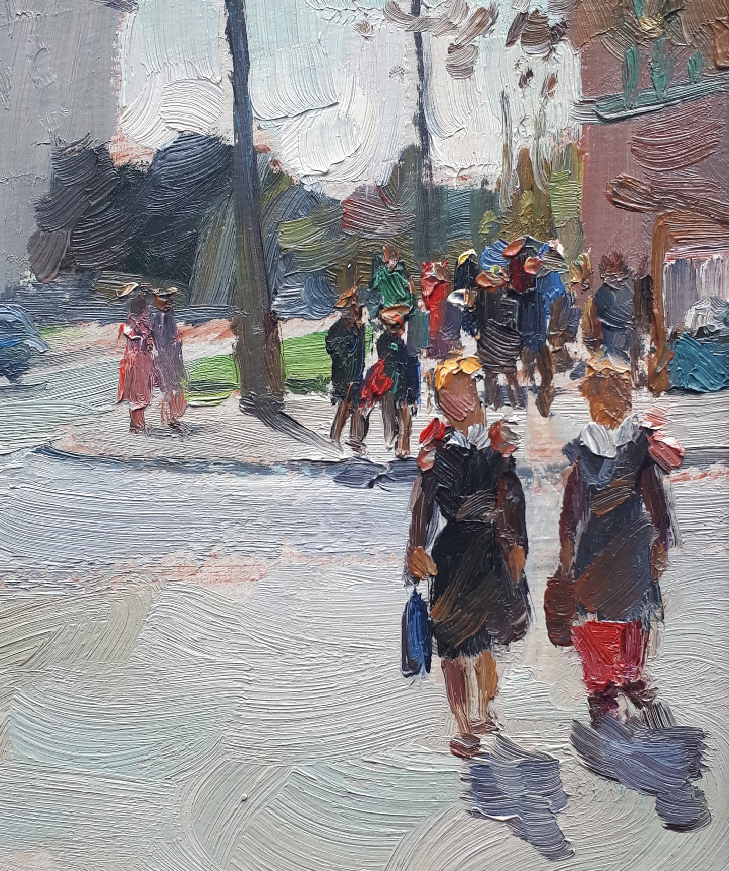 Schuljunge als Pionier nach der Schule. 1960.