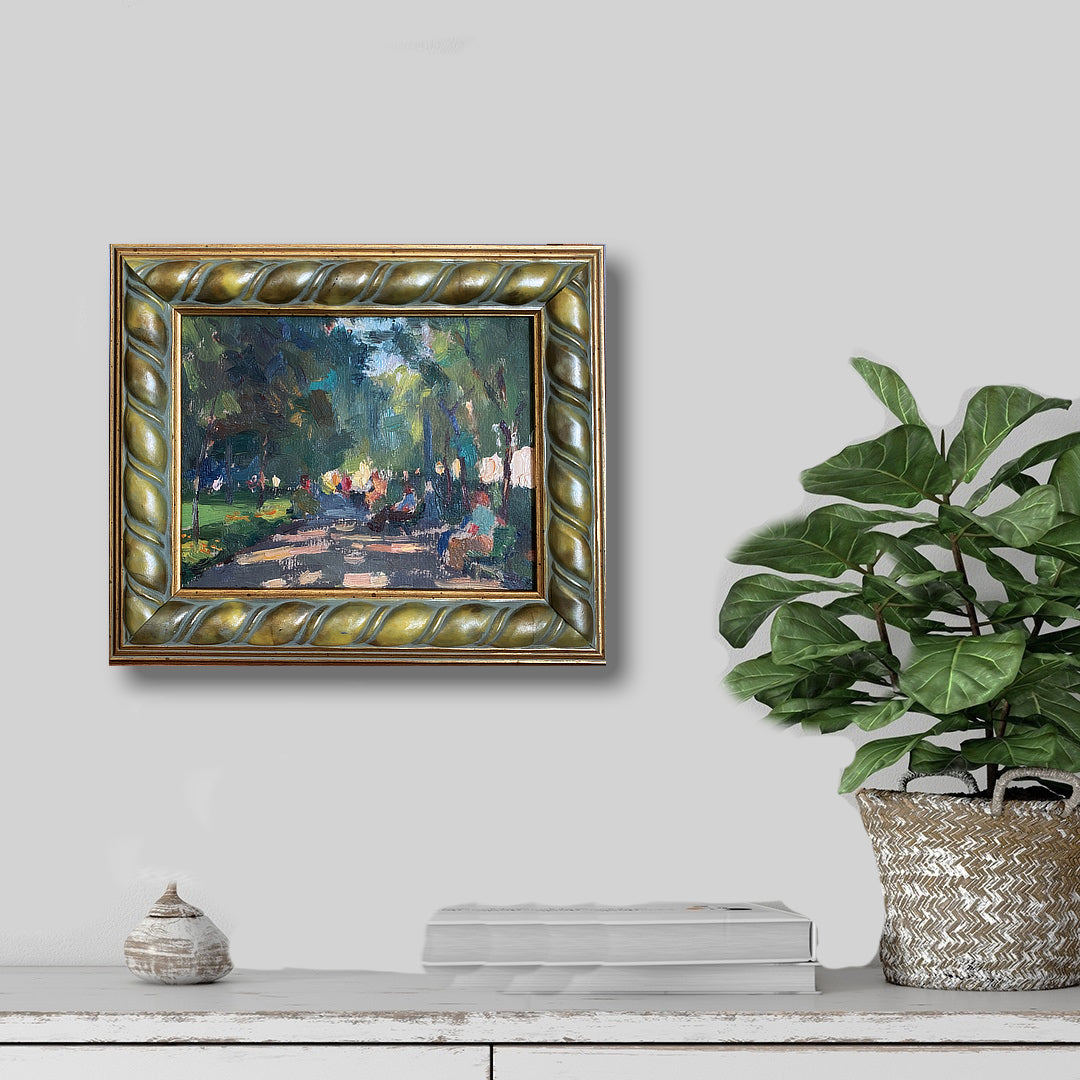 Sommergasse in Odessa. 1957.