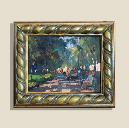 Sommergasse in Odessa. 1957.