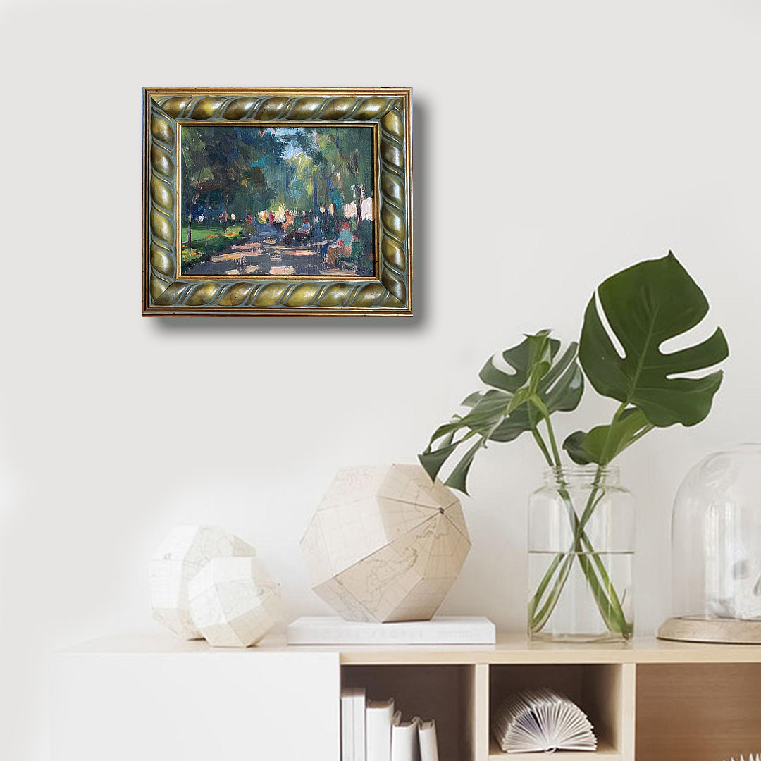 Sommergasse in Odessa. 1957.