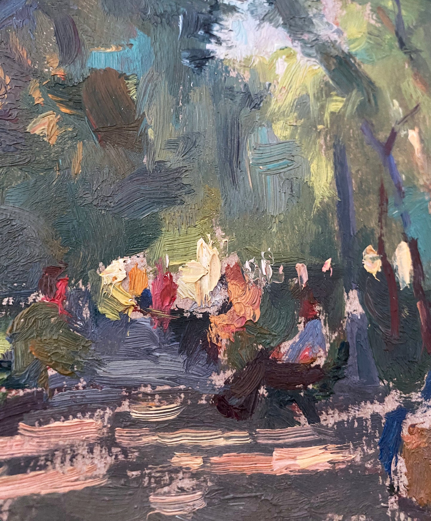 Sommergasse in Odessa. 1957.