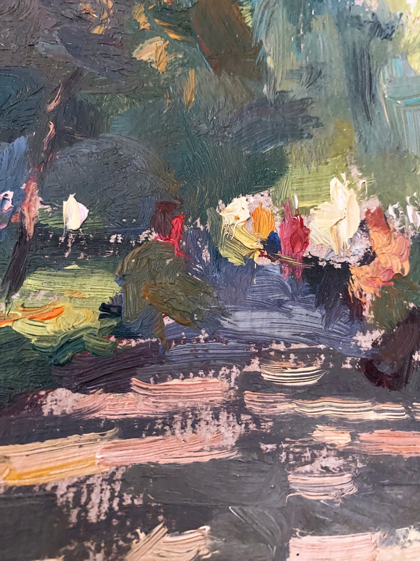 Sommergasse in Odessa. 1957.