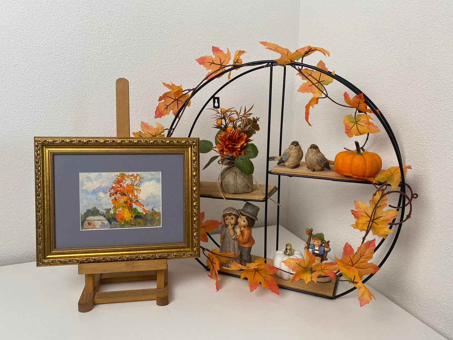 Herbstmotiv. 1970er Jahre.