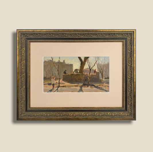 Sonniger Frühlingstag. 1950er.