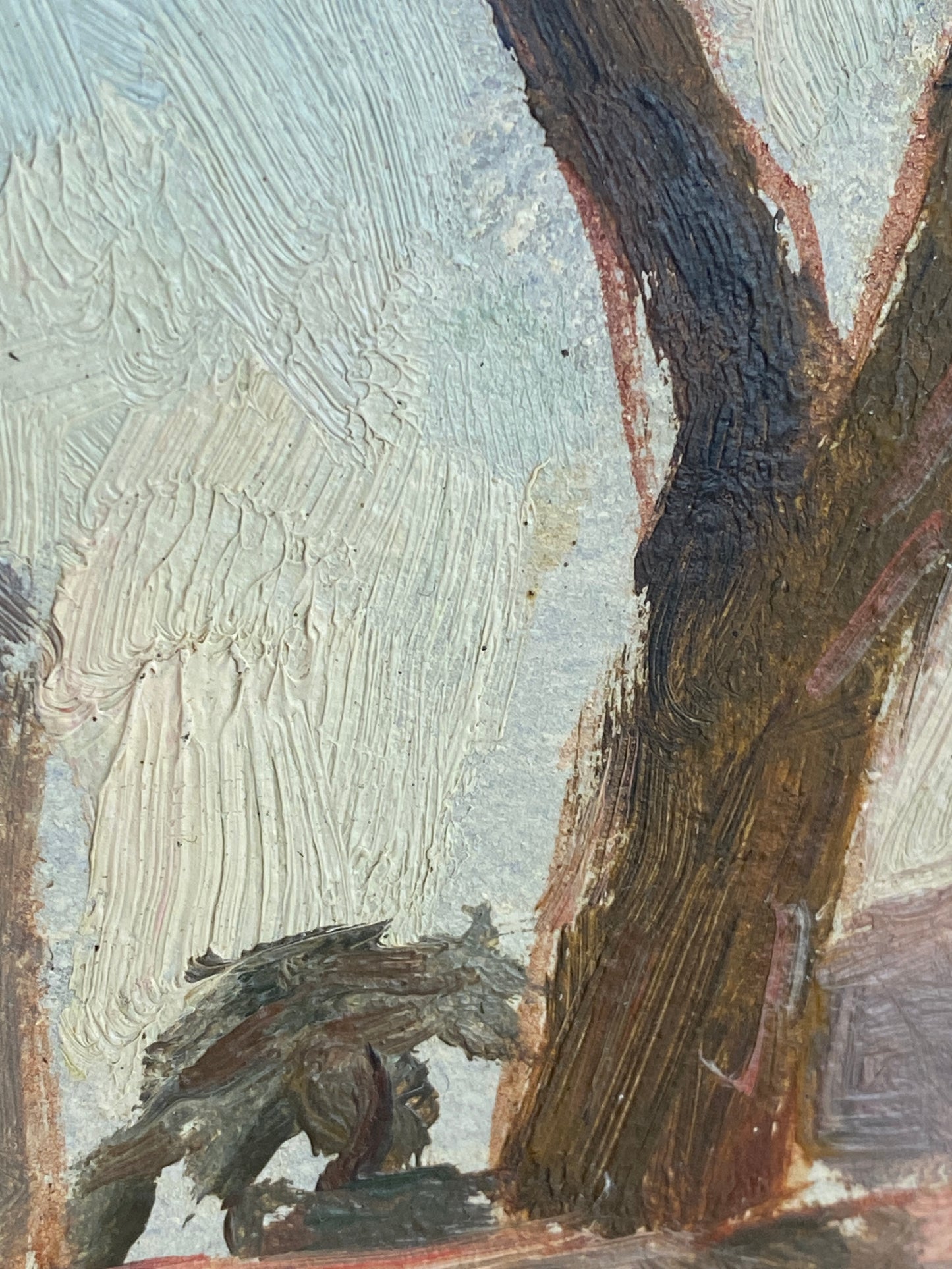 Sonniger Frühlingstag. 1950er.