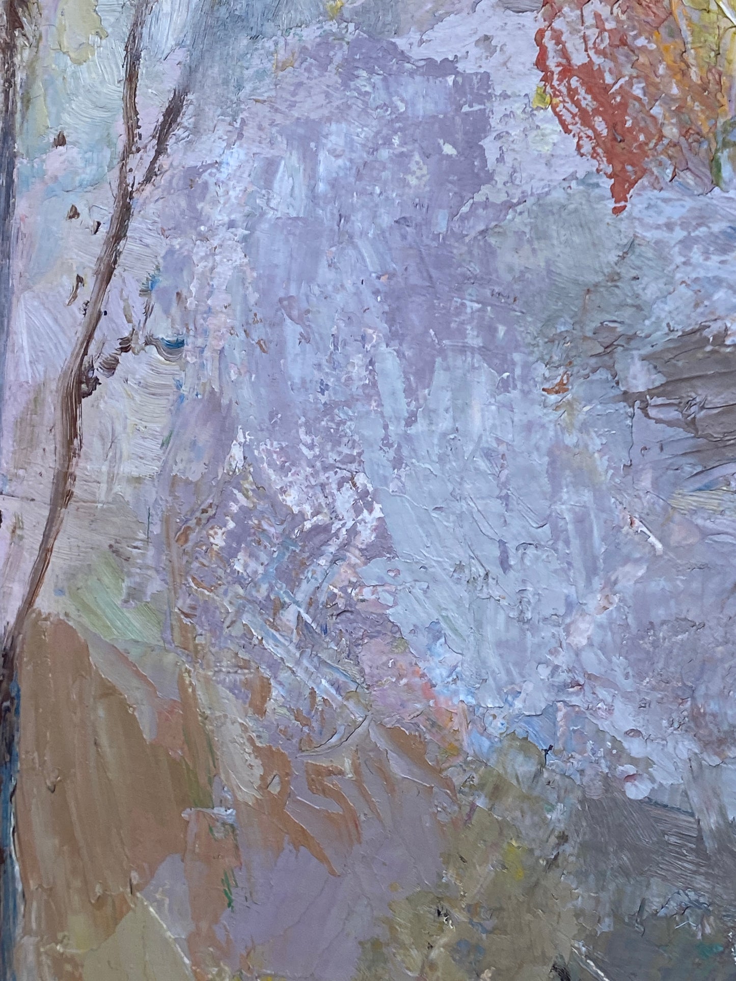 Herbstlandschaft. Um 1980.