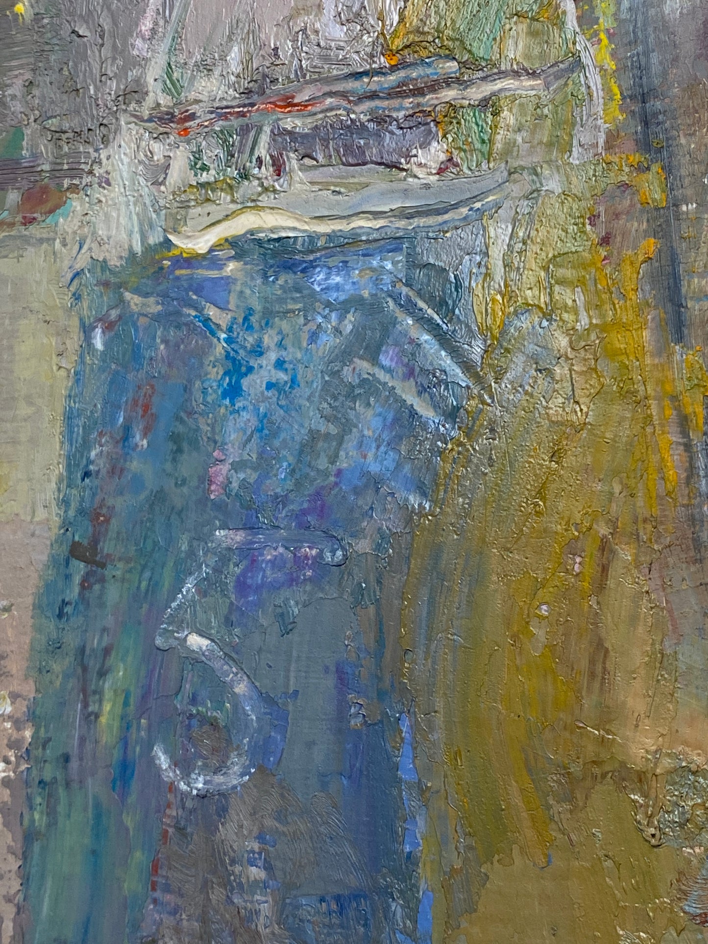 Herbstlandschaft. Um 1980.