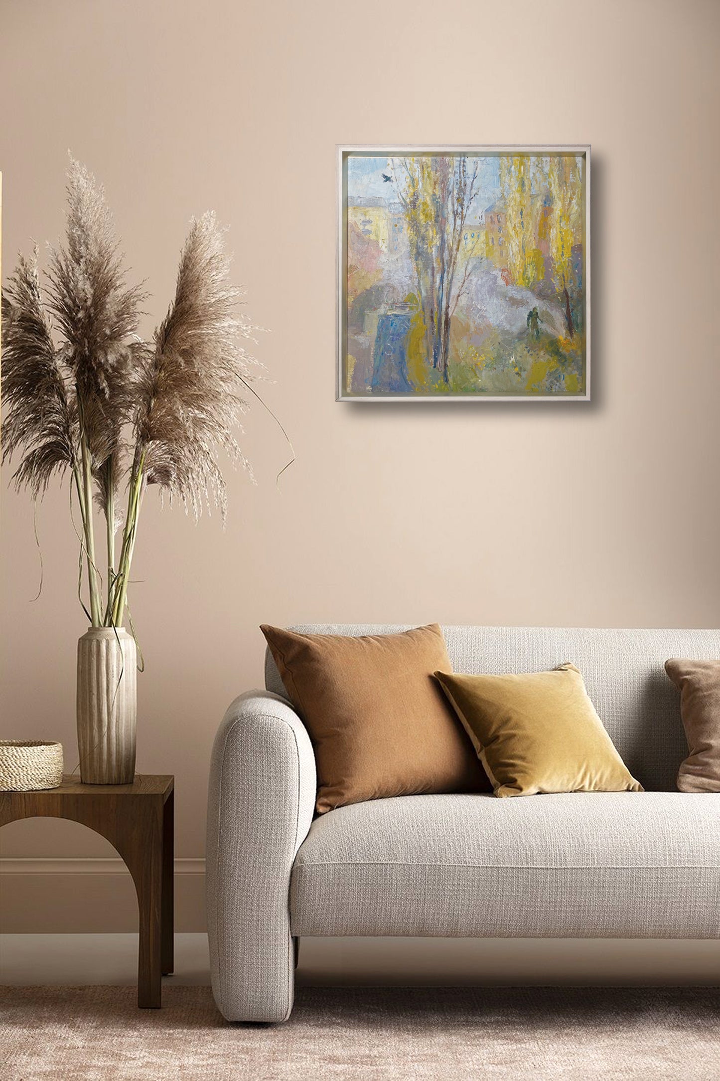 Herbstlandschaft. Um 1980.